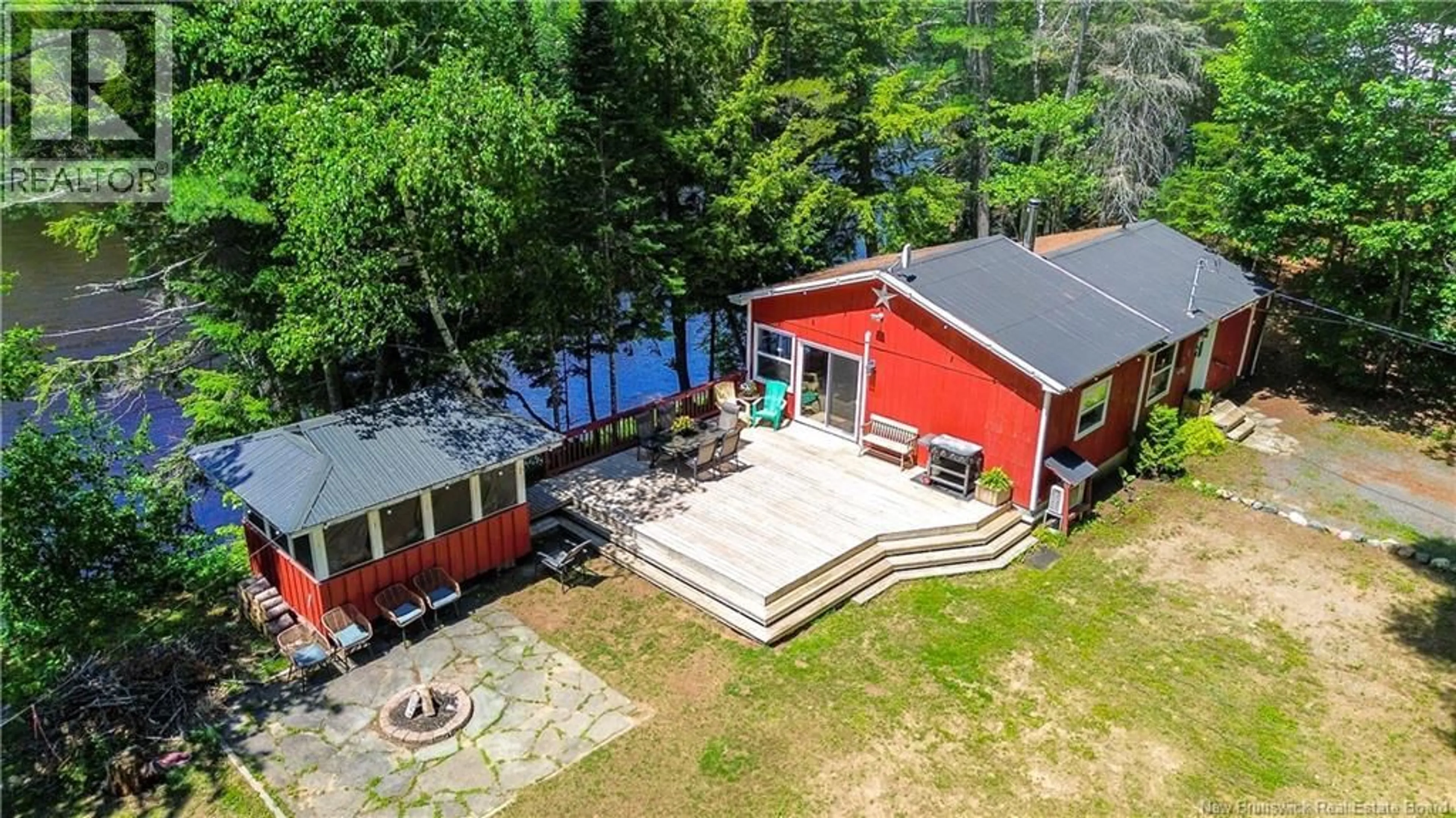A pic from outside/outdoor area/front of a property/back of a property/a pic from drone, building for 111 CAMP ROAD, Durham Bridge New Brunswick E6C1N8