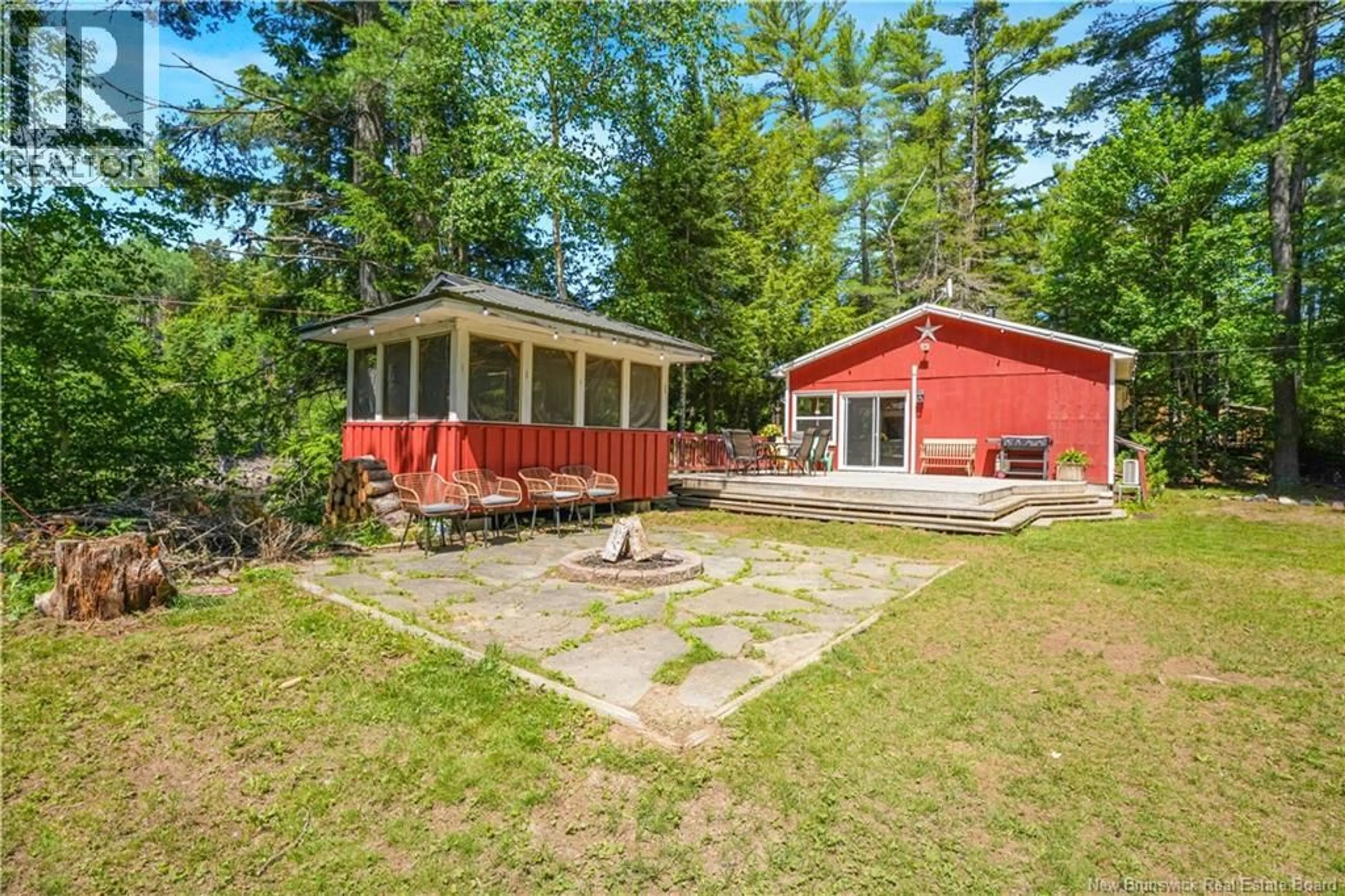 Patio, water/lake/river/ocean view for 111 CAMP ROAD, Durham Bridge New Brunswick E6C1N8
