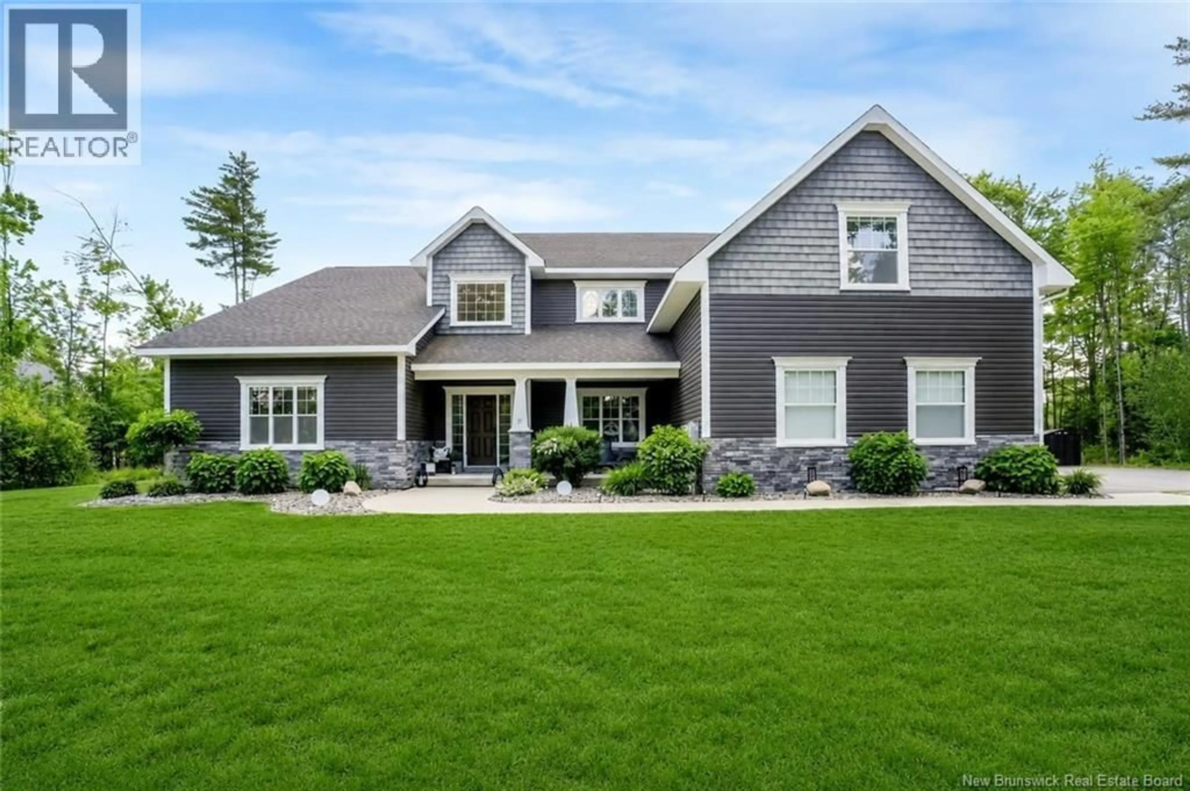 Home with vinyl exterior material, street for 15 KORS LANE, Lower Saint Marys New Brunswick E3A5V6