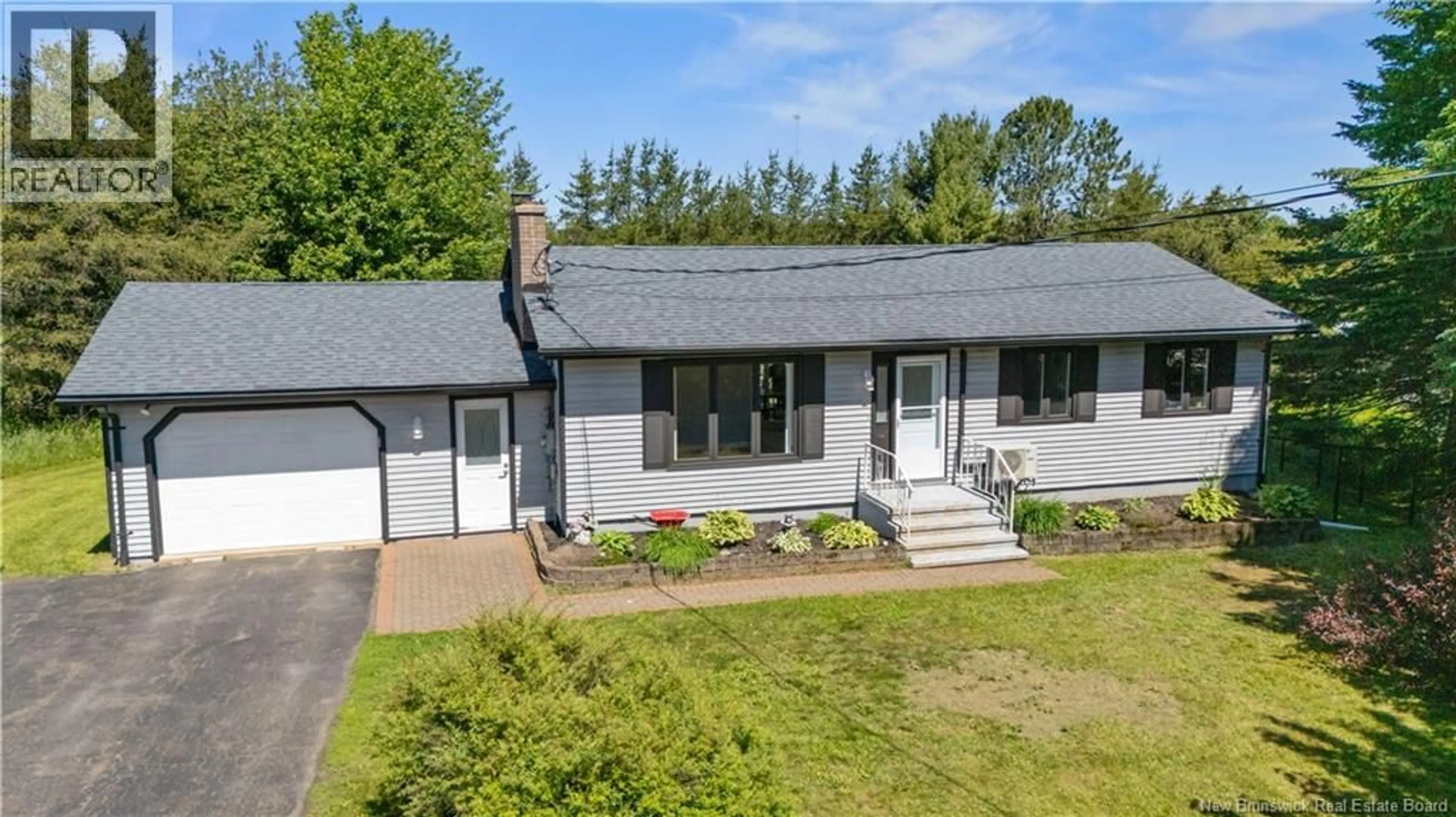 A pic from outside/outdoor area/front of a property/back of a property/a pic from drone, unknown for 3518 ROUTE 115, Notre-Dame New Brunswick E4V2H5