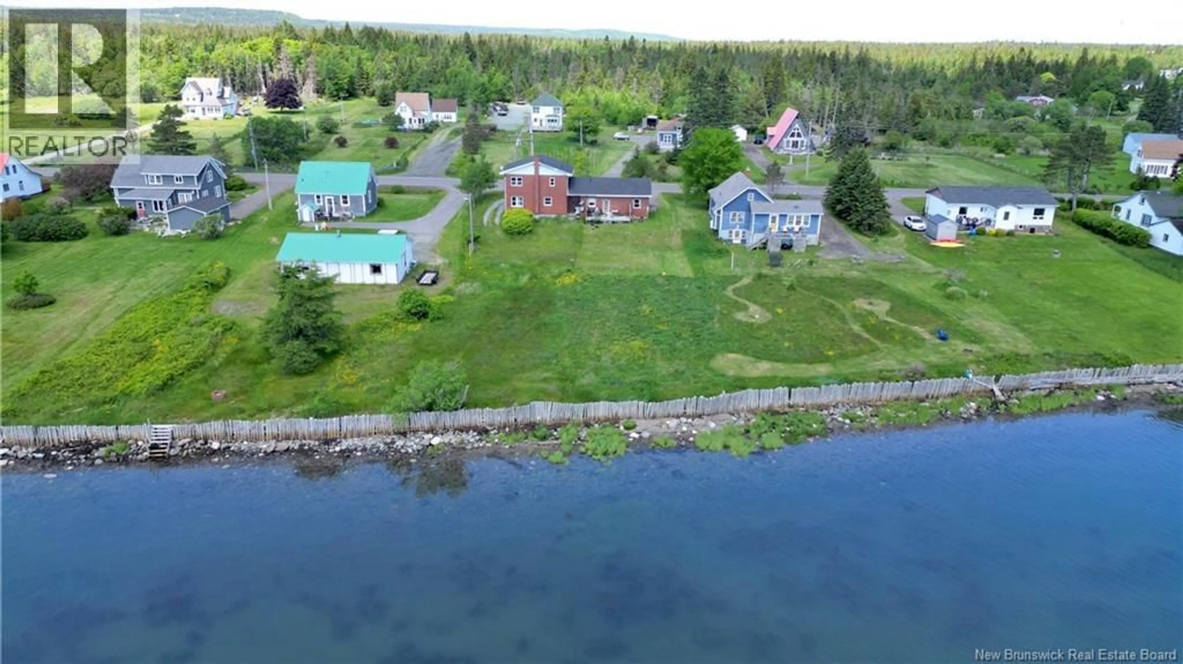 A pic from outside/outdoor area/front of a property/back of a property/a pic from drone, water/lake/river/ocean view for 1101 ROUTE 776, Grand Manan New Brunswick E5G4E5