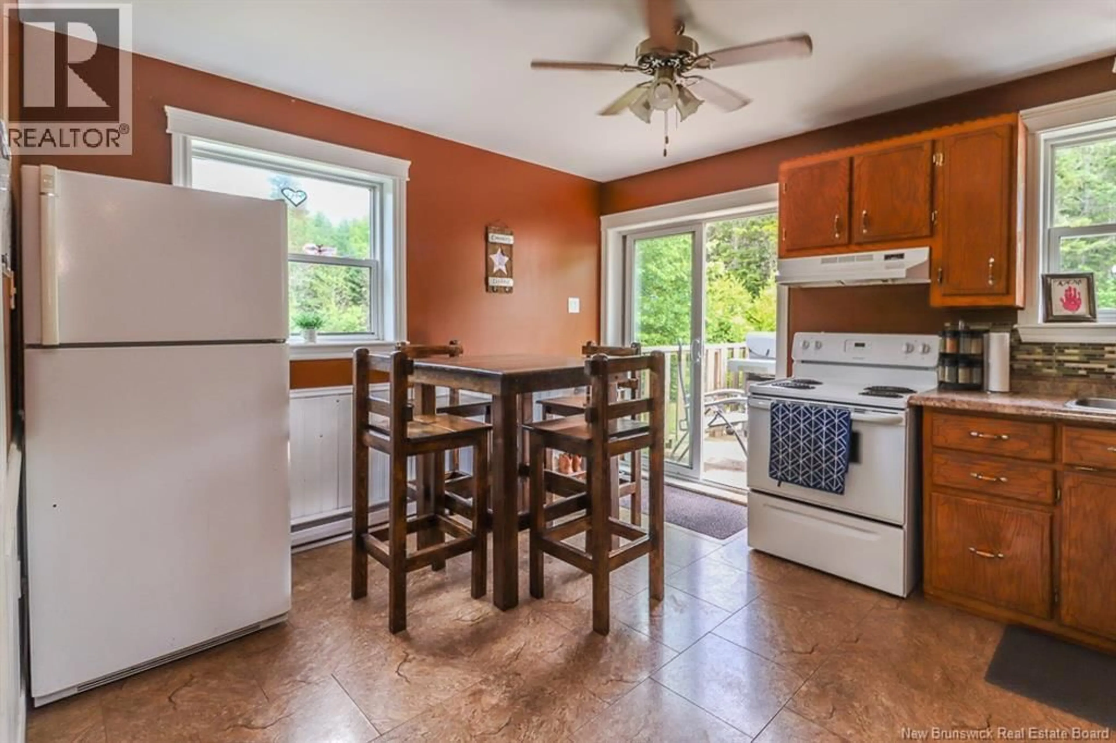 Standard kitchen, ceramic/tile floor for 182 GROVE HILL ROAD, Grove Hill New Brunswick E5N4P1