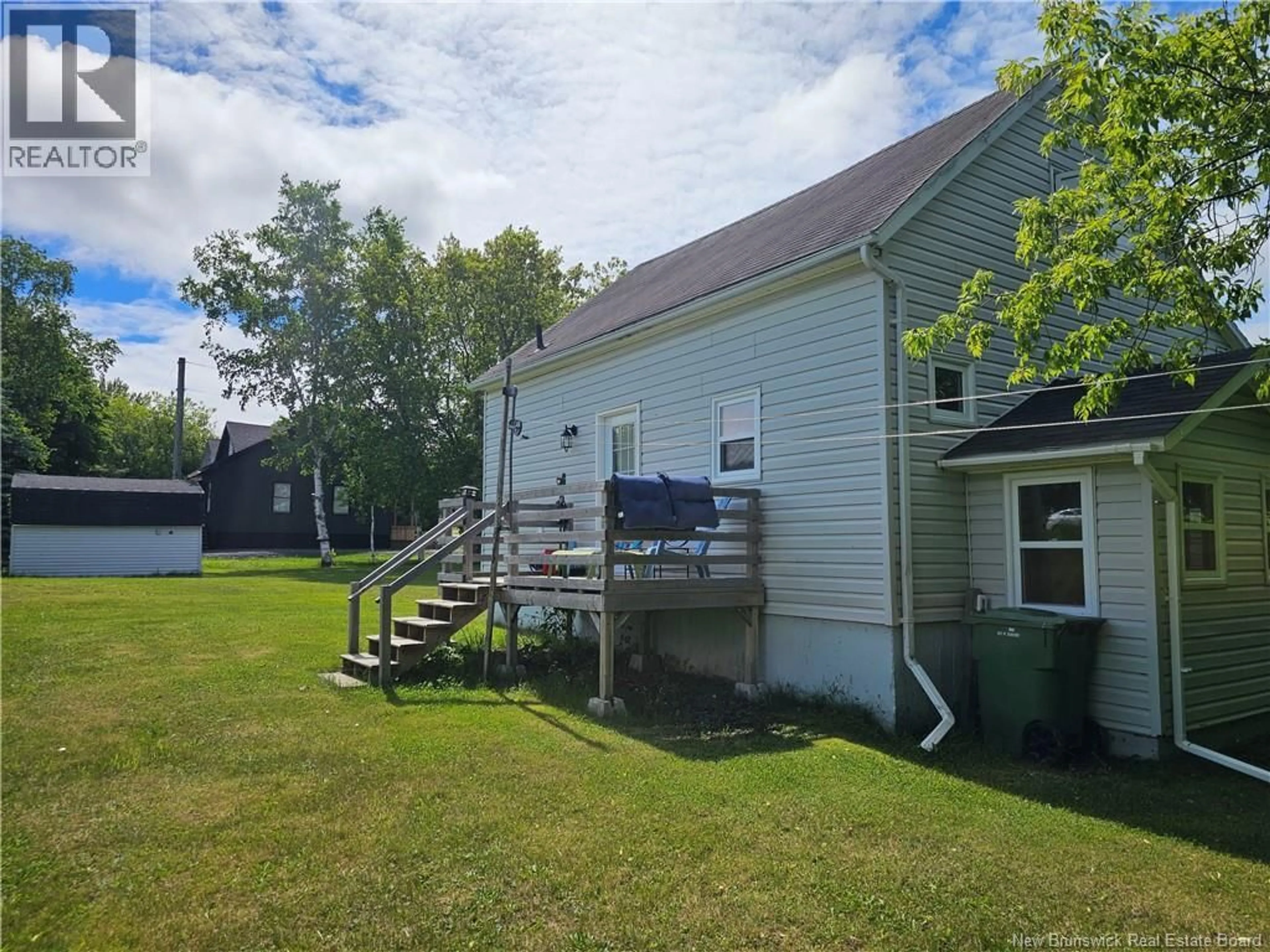 A pic from outside/outdoor area/front of a property/back of a property/a pic from drone, water/lake/river/ocean view for 255 CHURCH STREET, Bathurst New Brunswick E2A1J8