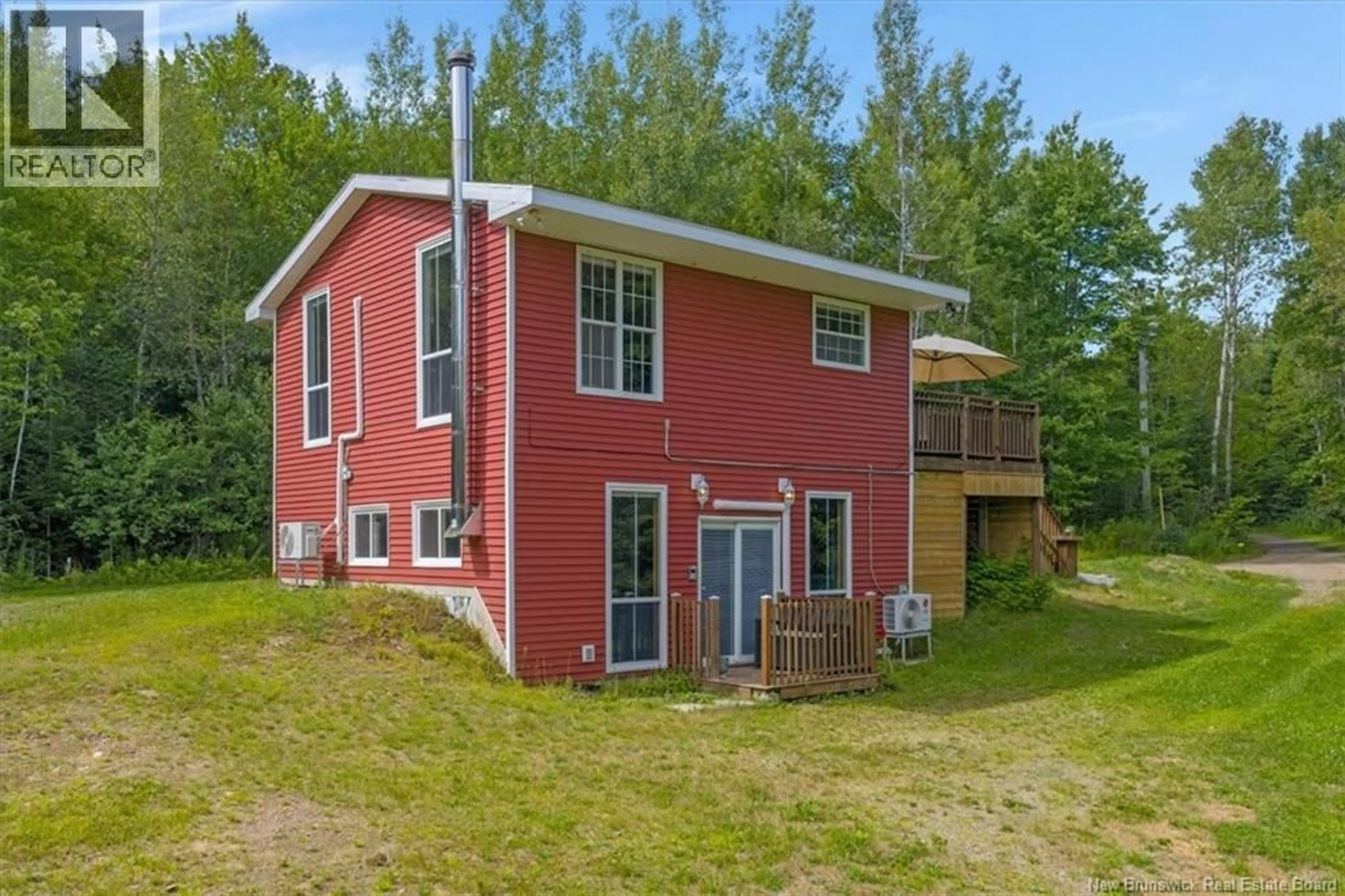 A pic from outside/outdoor area/front of a property/back of a property/a pic from drone, building for 700 ROUTE 121, Bloomfield New Brunswick E5T1E8