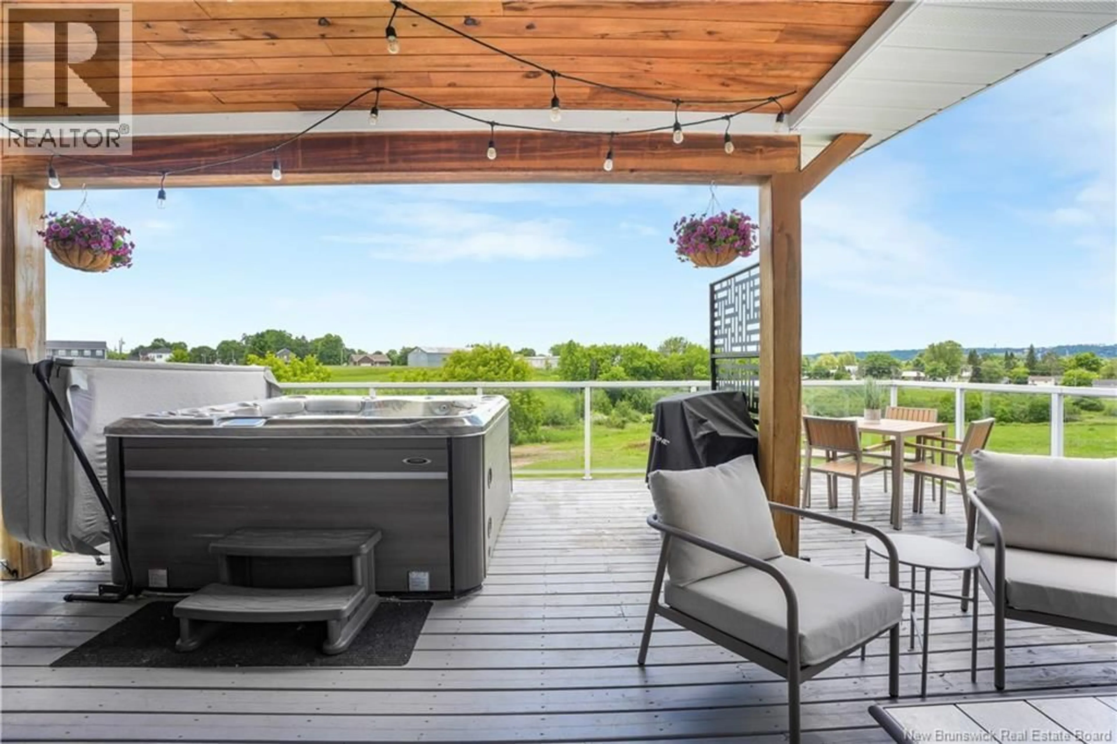 Patio, water/lake/river/ocean view for 662 HILLCREST DRIVE, Fredericton New Brunswick E3A5L9