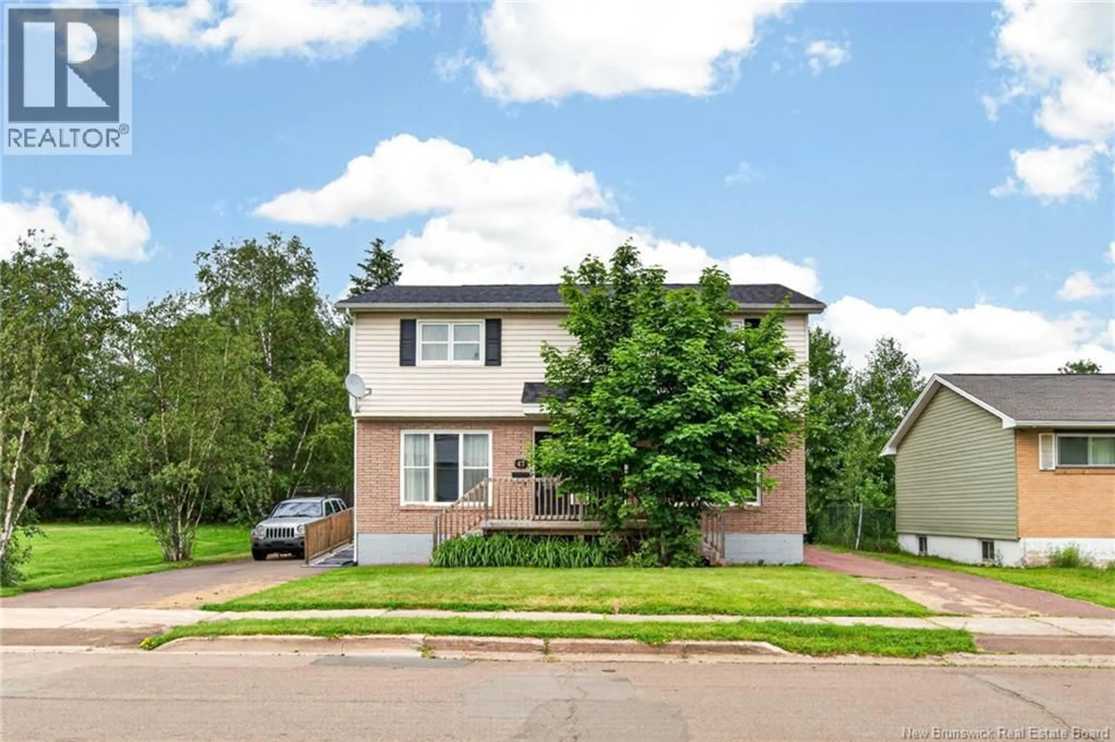 Home with brick exterior material, street for 45-47 WHITNEY AVENUE, Moncton New Brunswick E1C8C5