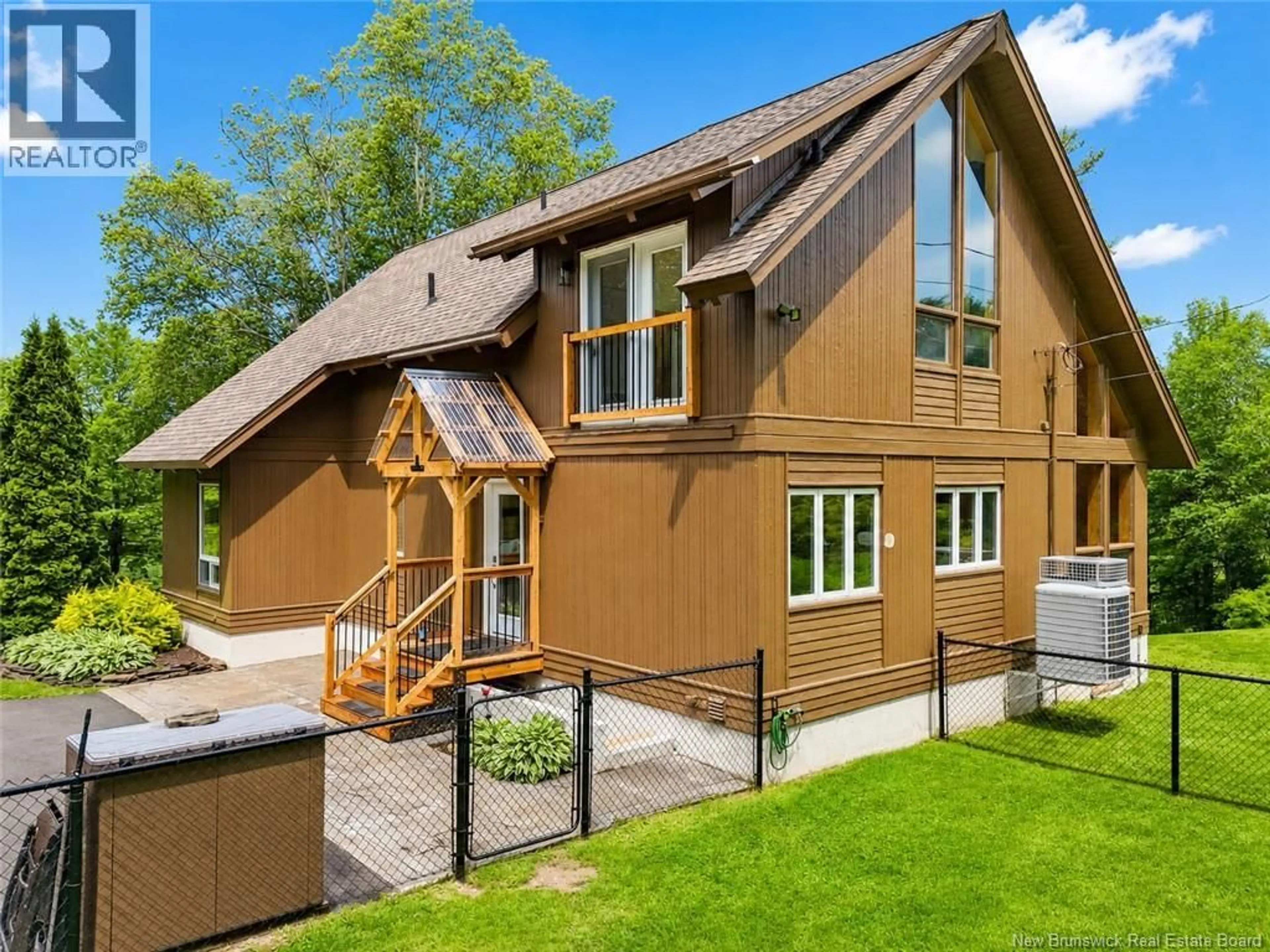 Home with vinyl exterior material, street for 2724 ROUTE 148, Nashwaak Bridge New Brunswick E6C2C4