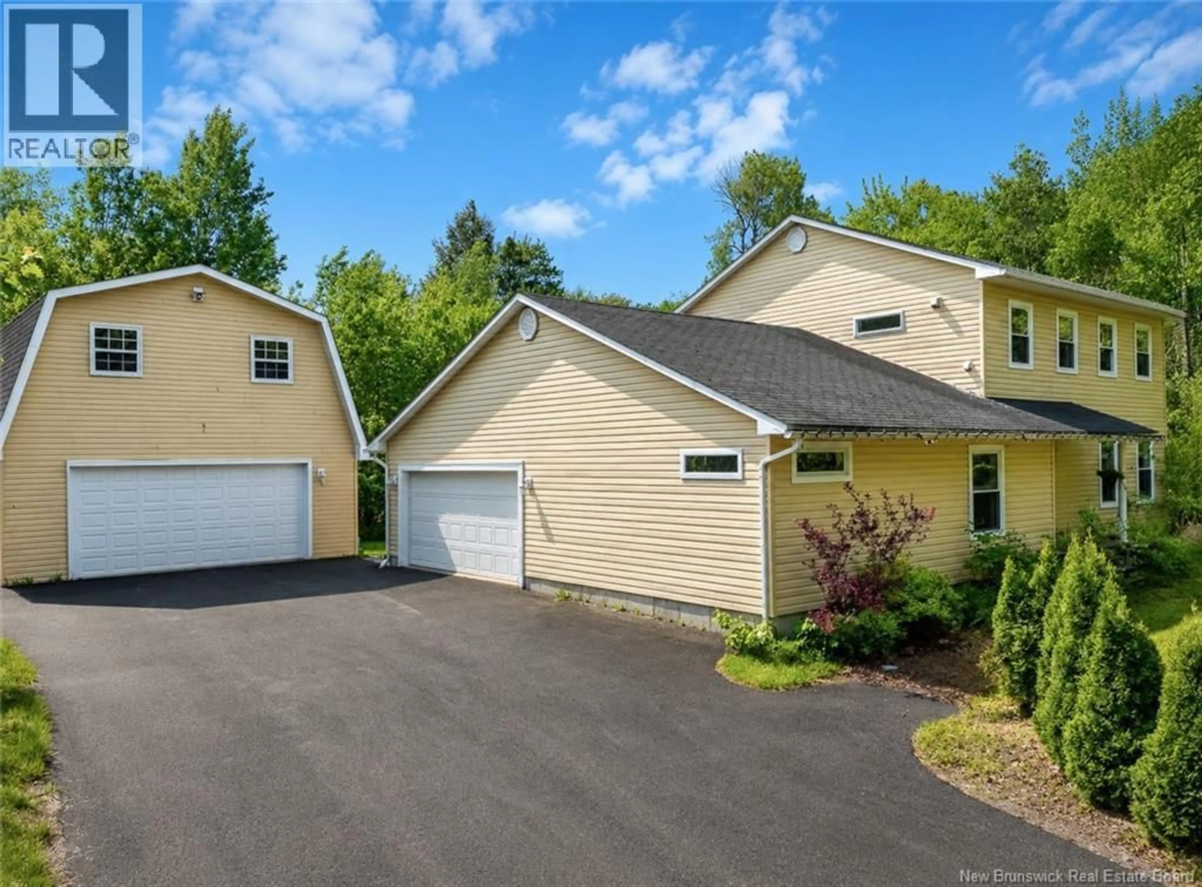 A pic from outside/outdoor area/front of a property/back of a property/a pic from drone, unknown for 1225 CHARTERS SETTLEMENT ROAD, Charters Settlement New Brunswick E3C1W2