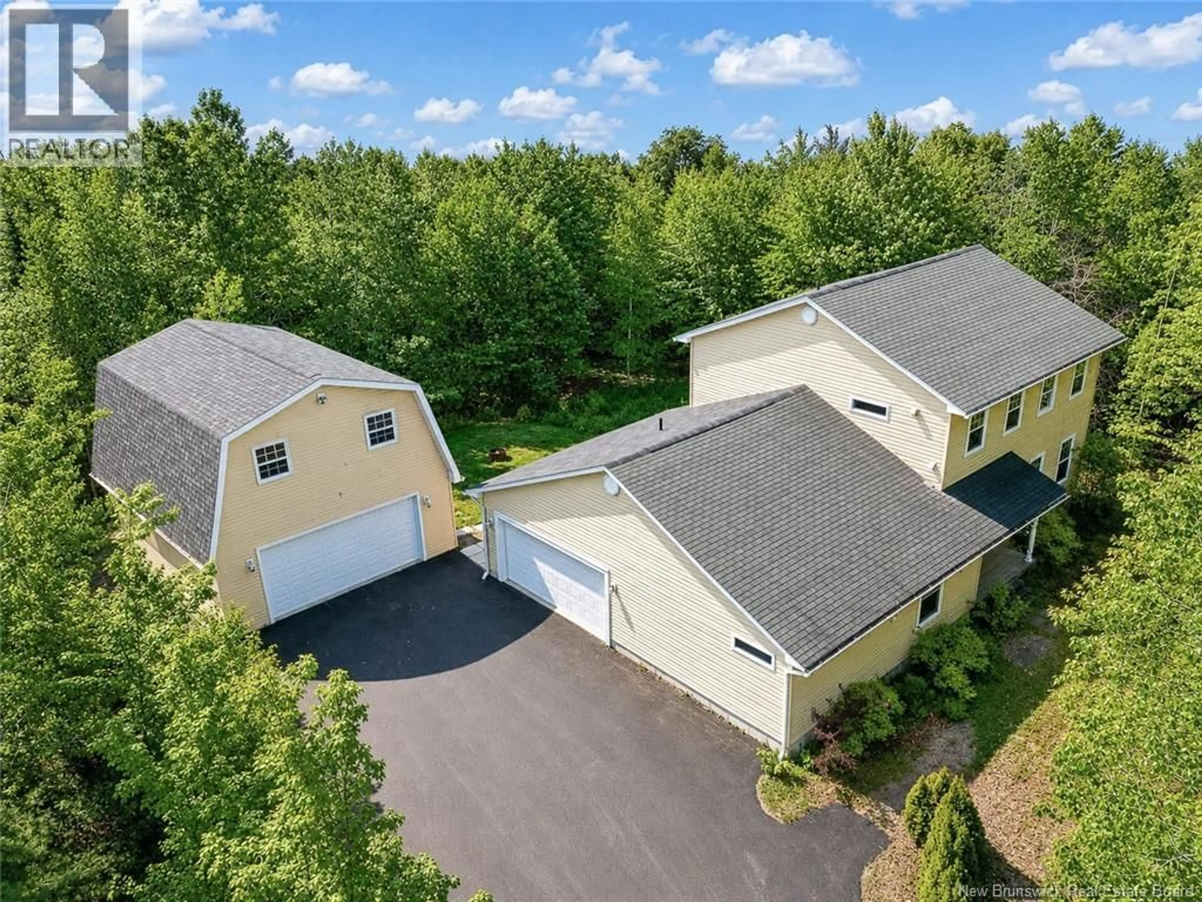 A pic from outside/outdoor area/front of a property/back of a property/a pic from drone, unknown for 1225 CHARTERS SETTLEMENT ROAD, Charters Settlement New Brunswick E3C1W2
