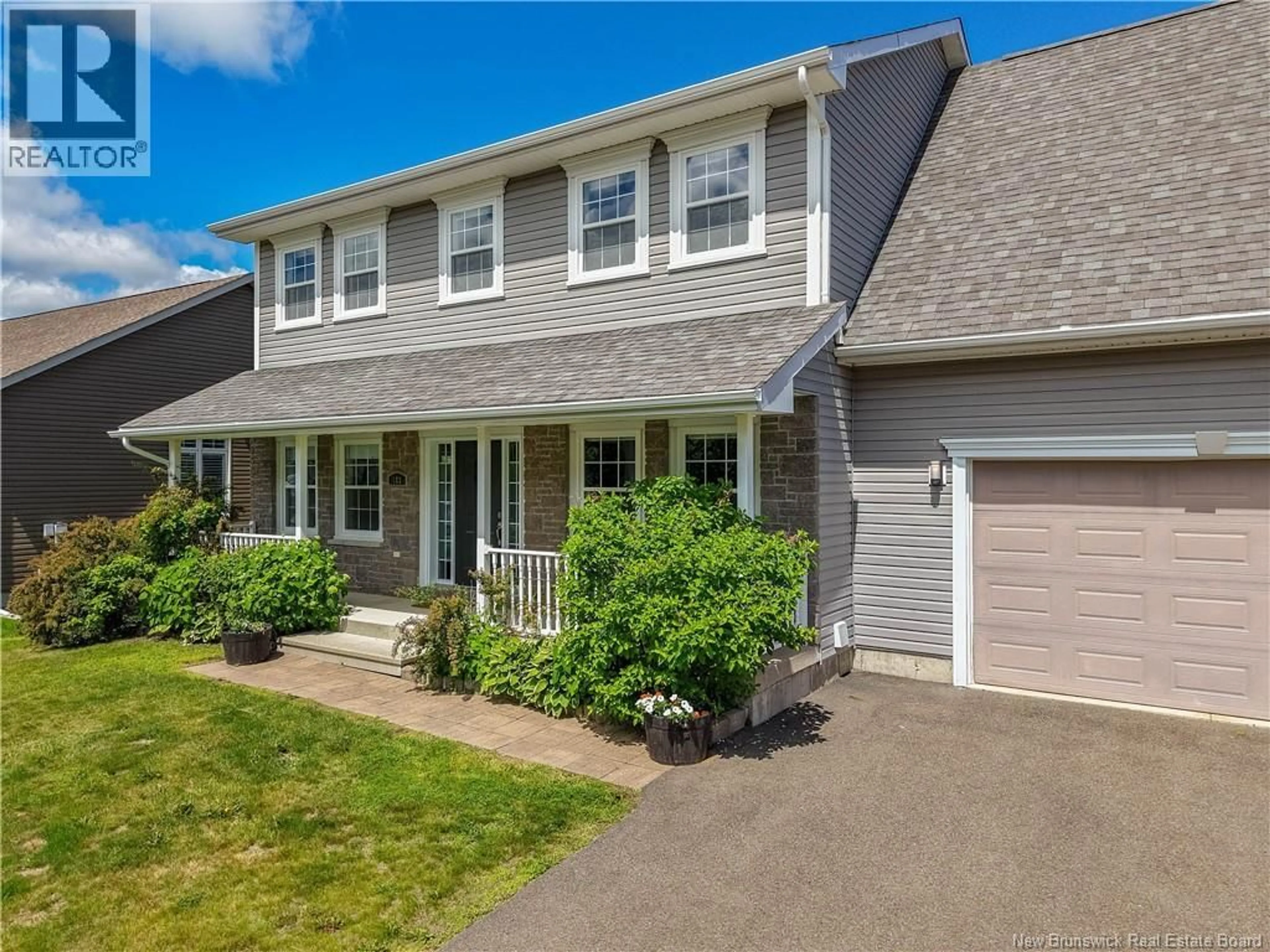 Home with vinyl exterior material, street for 183 GARDEN STREET, Fredericton New Brunswick E3B0P6