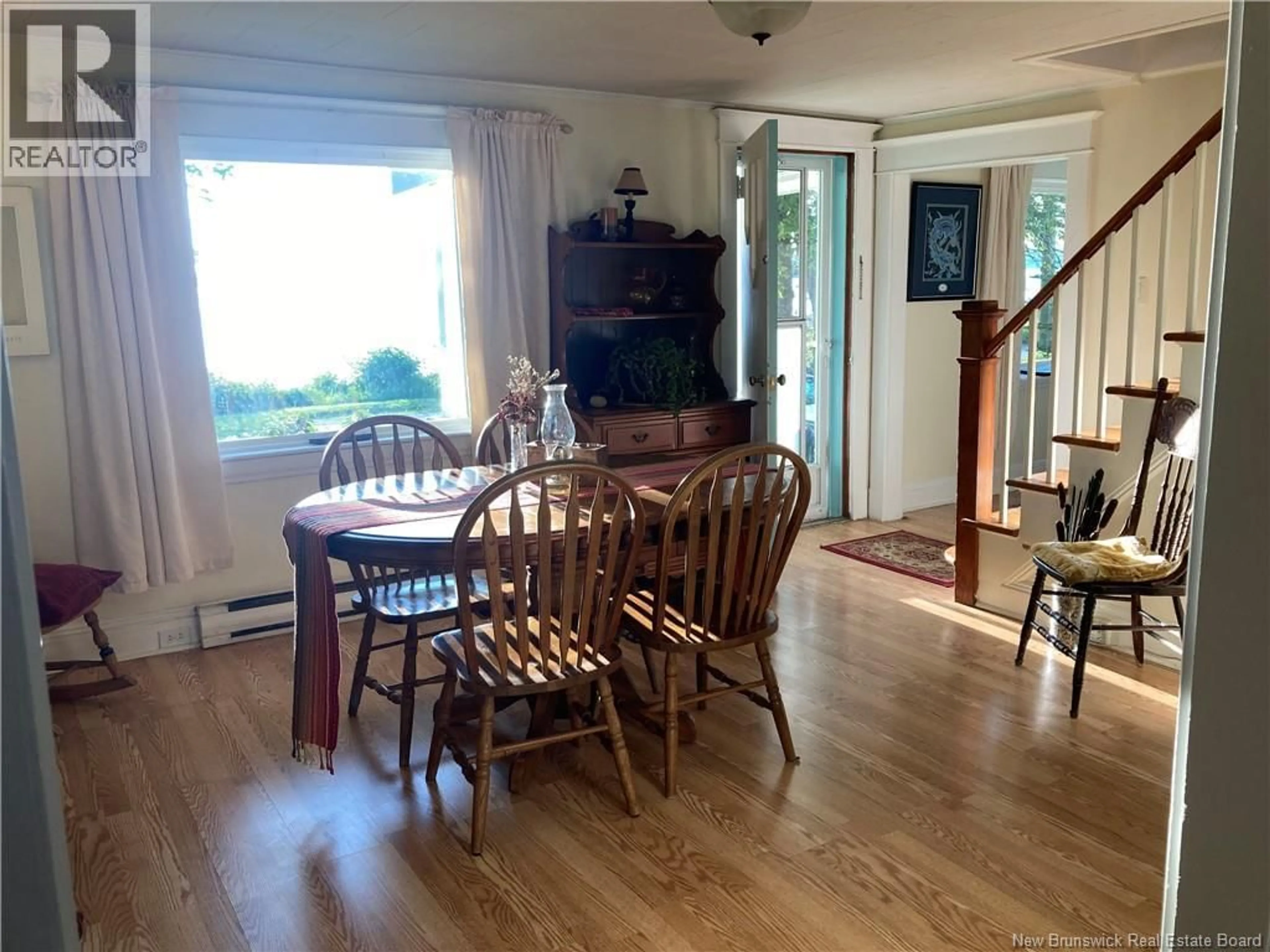 Dining room, wood/laminate floor for 39 COOKS POINT ROAD, Wilsons Beach New Brunswick E5E1V4