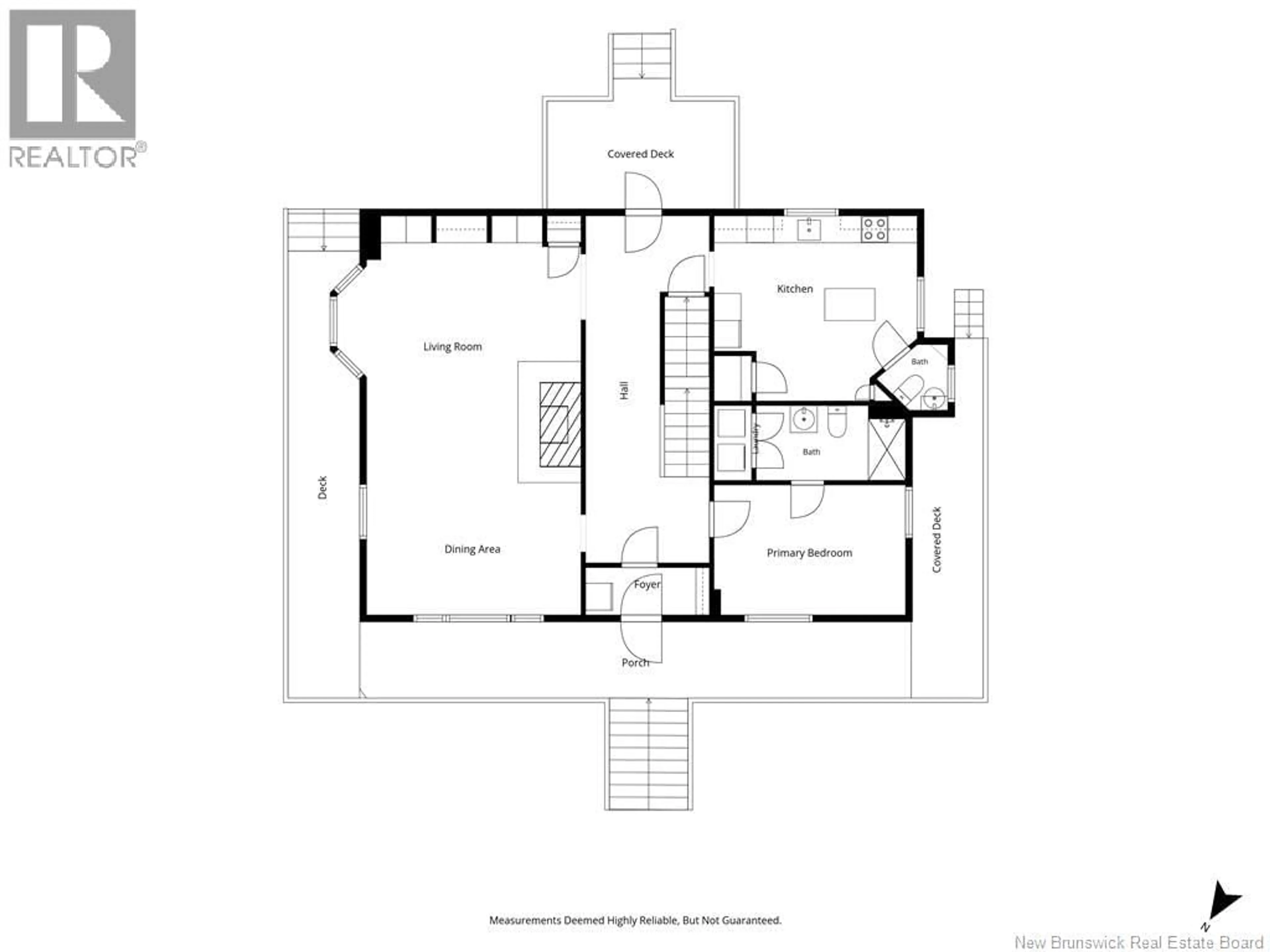 Floor plan for 4202 WATER STREET, Miramichi New Brunswick E1N4L2