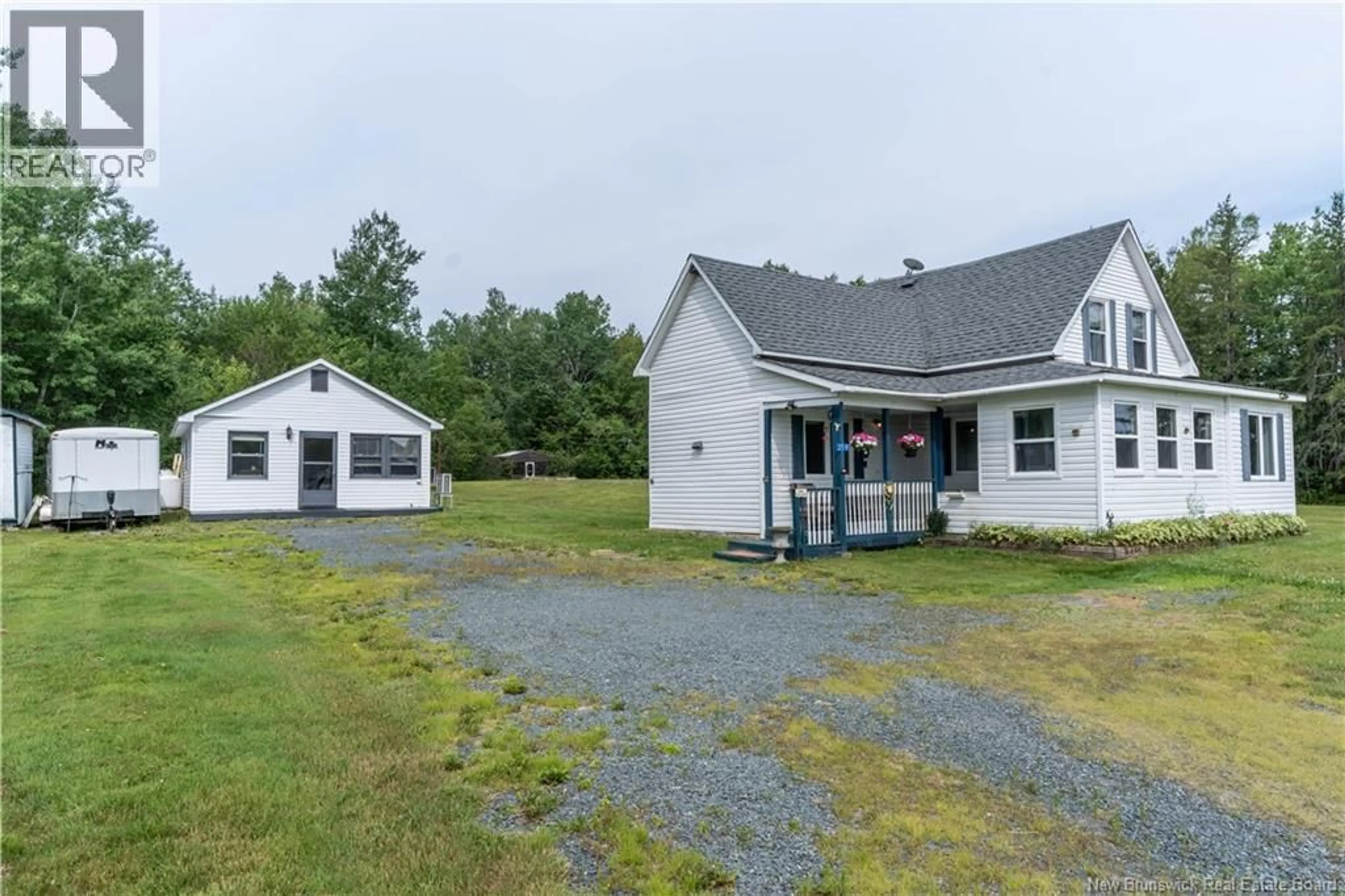 A pic from outside/outdoor area/front of a property/back of a property/a pic from drone, unknown for 359 BELLEFOND ROAD, Bellefond New Brunswick E1V4T6