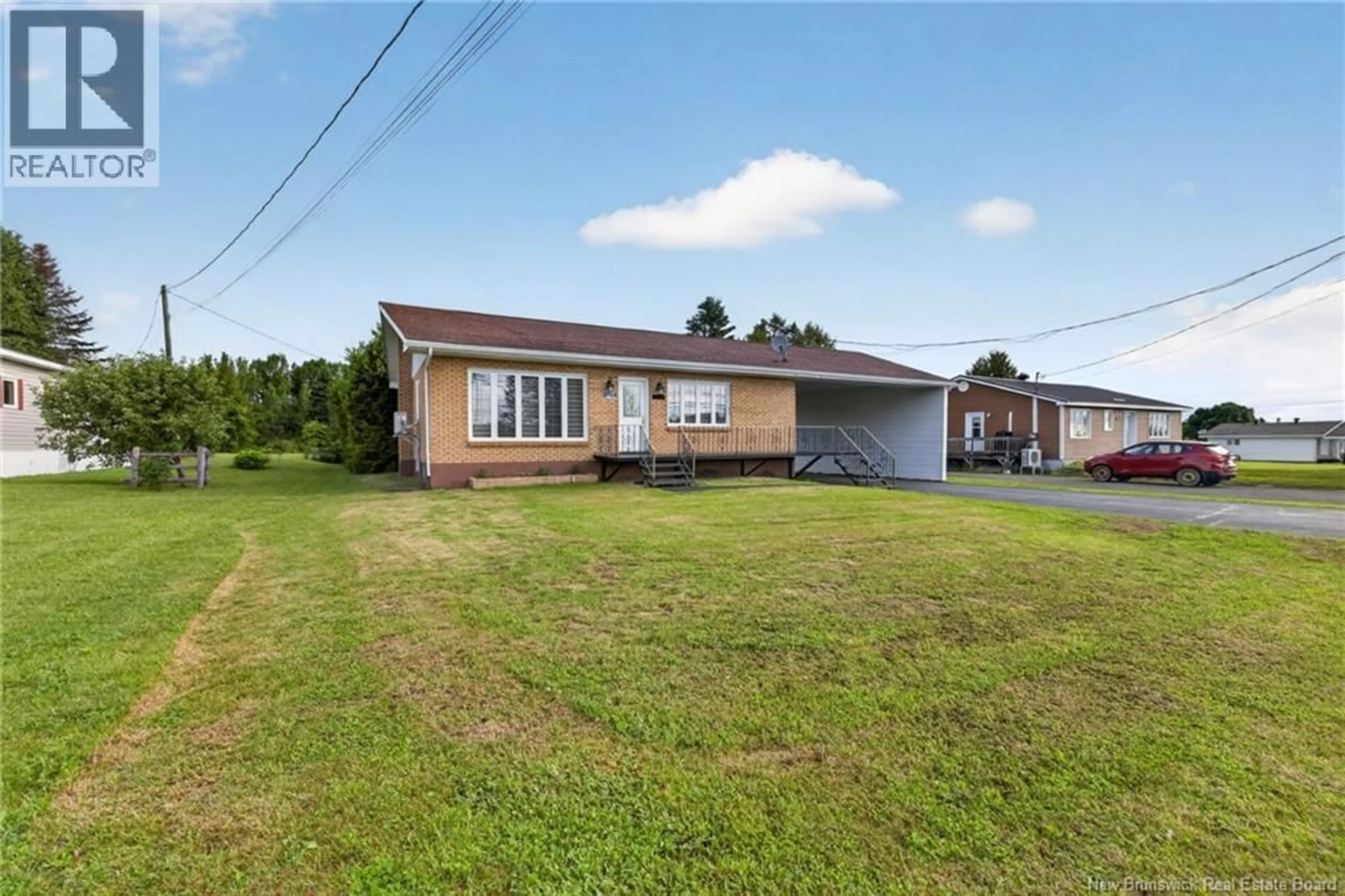 A pic from outside/outdoor area/front of a property/back of a property/a pic from drone, street for 1275 DES PIONNIERS AVENUE, Balmoral New Brunswick E8E1B7