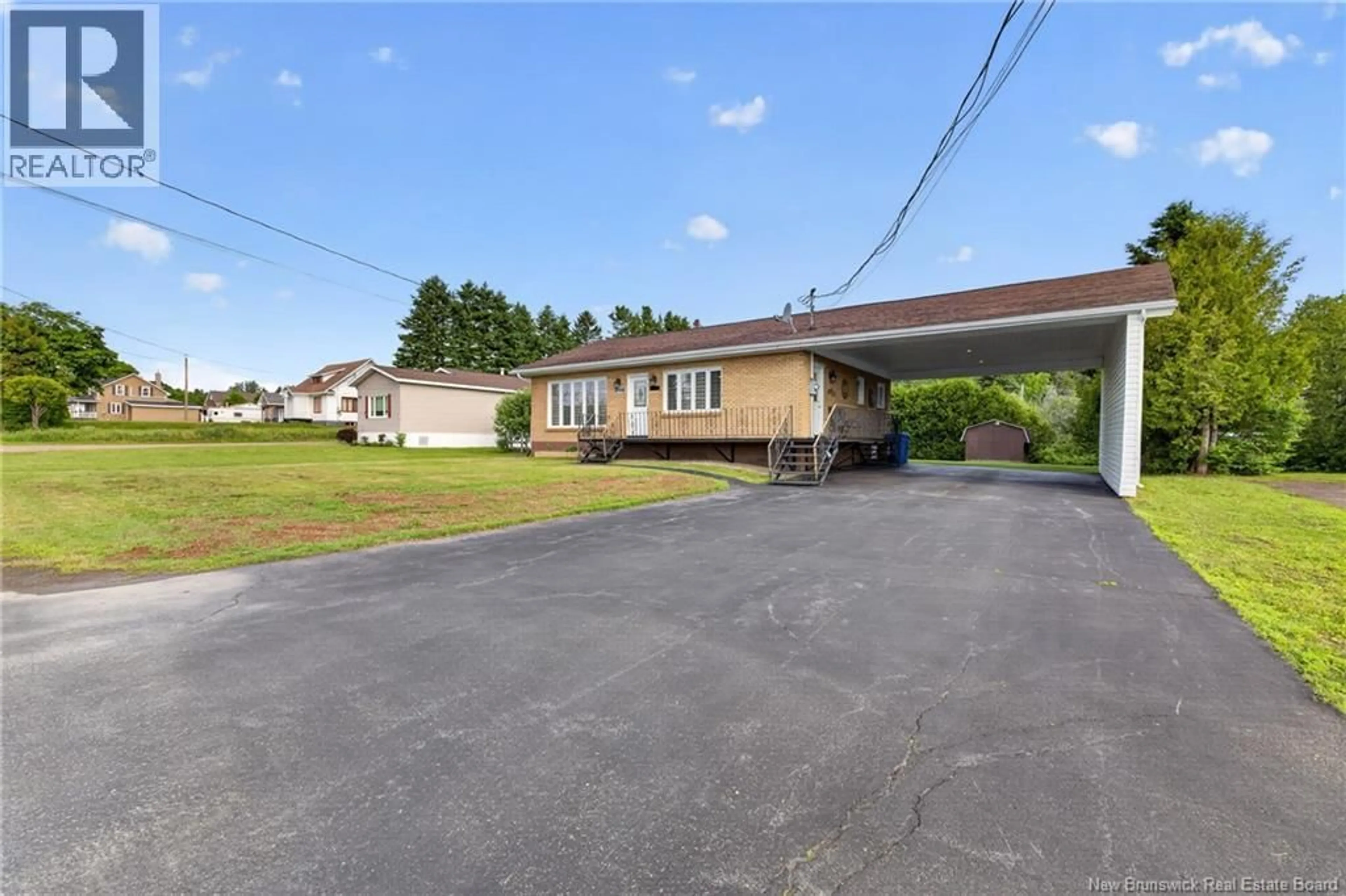 A pic from outside/outdoor area/front of a property/back of a property/a pic from drone, street for 1275 DES PIONNIERS AVENUE, Balmoral New Brunswick E8E1B7
