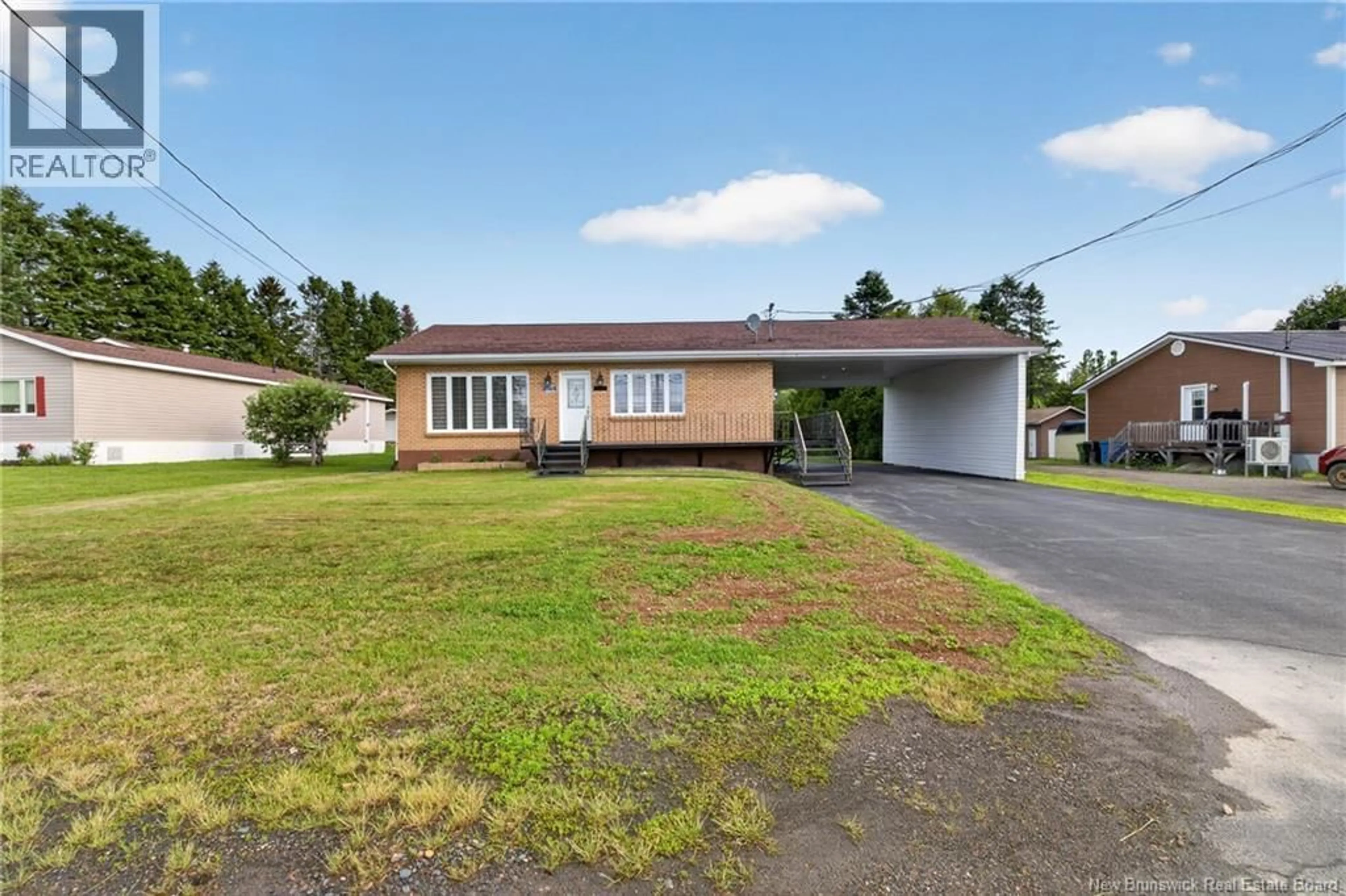 A pic from outside/outdoor area/front of a property/back of a property/a pic from drone, street for 1275 DES PIONNIERS AVENUE, Balmoral New Brunswick E8E1B7