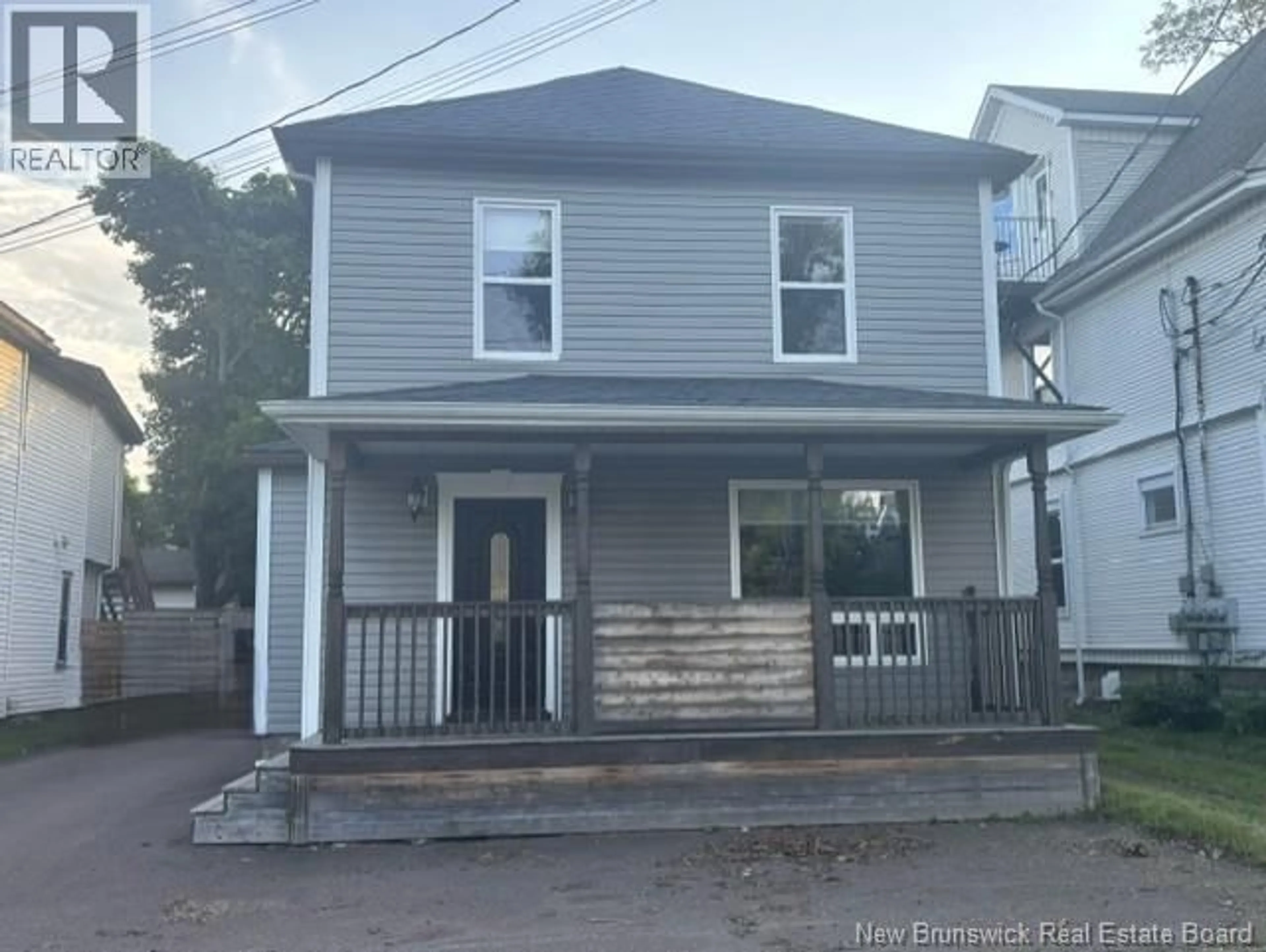 Home with vinyl exterior material, street for 180 HIGHFIELD STREET, Moncton New Brunswick E1C5P3