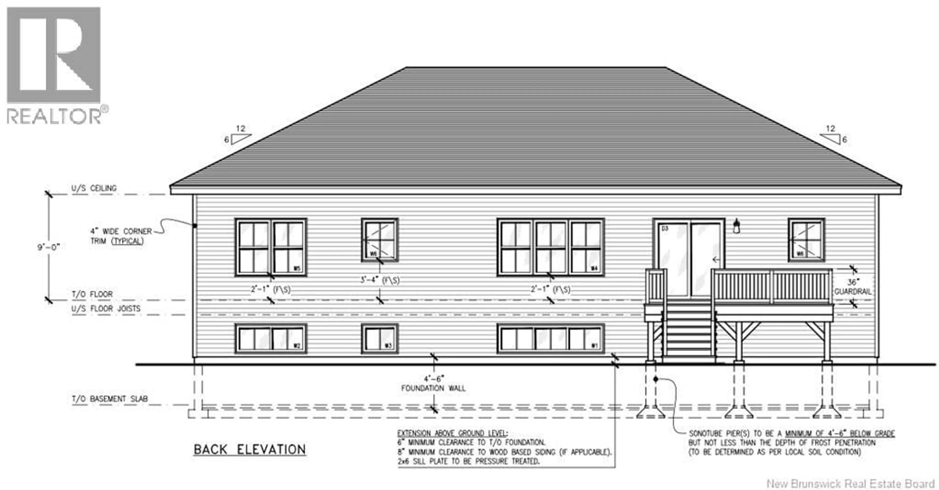 Floor plan for 21 DES GAMINS, Lakeville New Brunswick E1H0J7