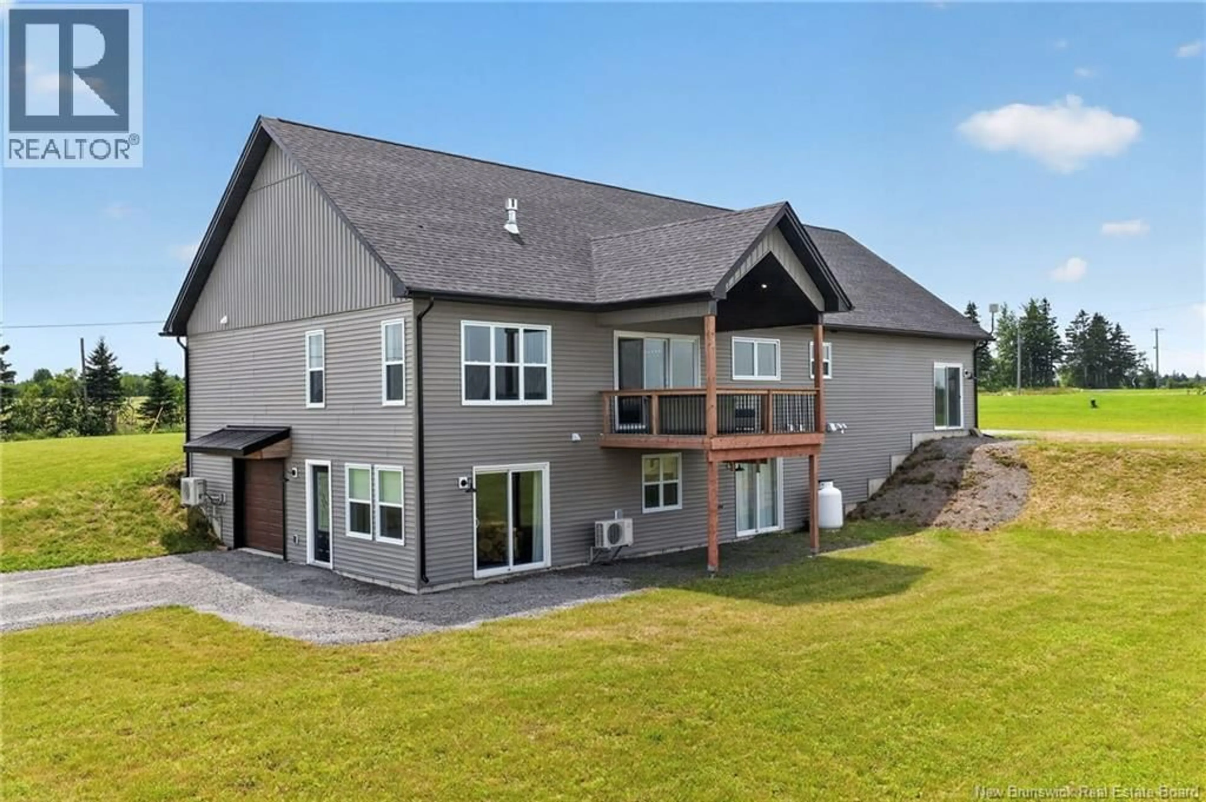 A pic from outside/outdoor area/front of a property/back of a property/a pic from drone, unknown for 496 ROUTE 510, Main River New Brunswick E4T1T4