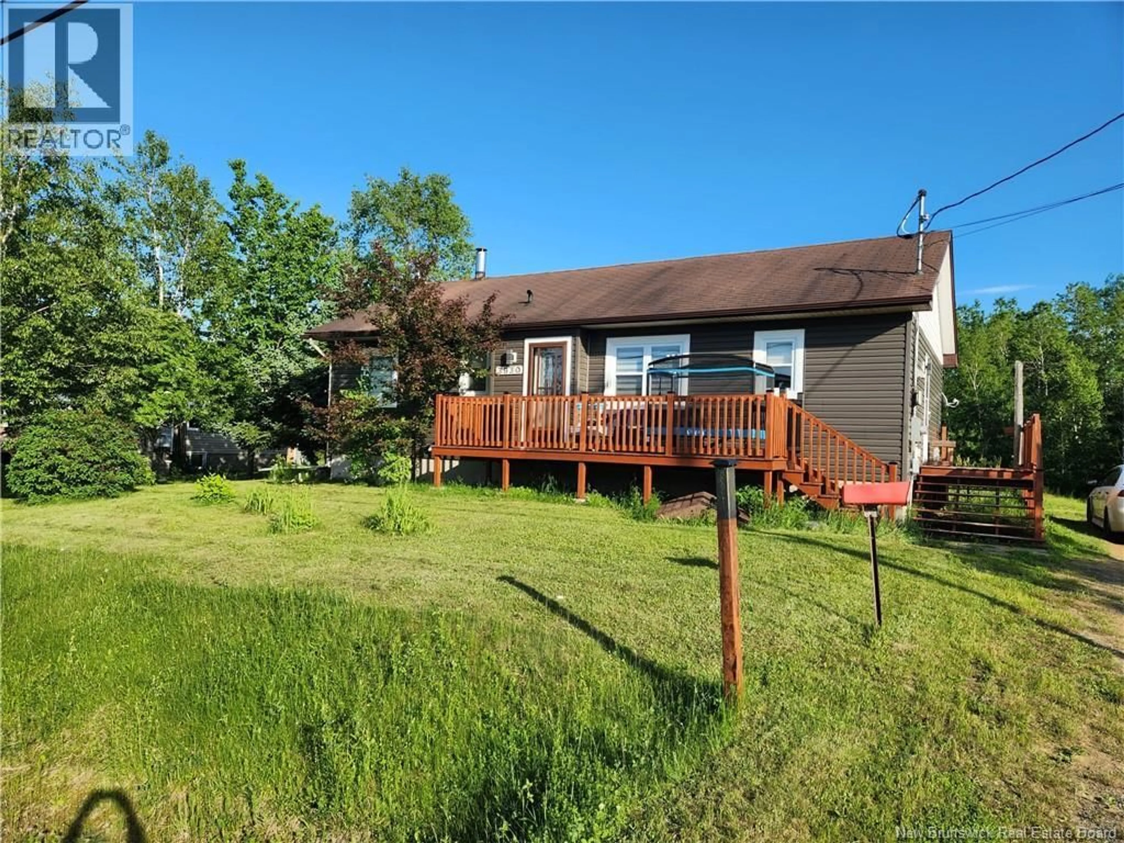 A pic from outside/outdoor area/front of a property/back of a property/a pic from drone, unknown for 3930 ROUTE 340, Notre-Dame-Des-Érables New Brunswick E8R1W2