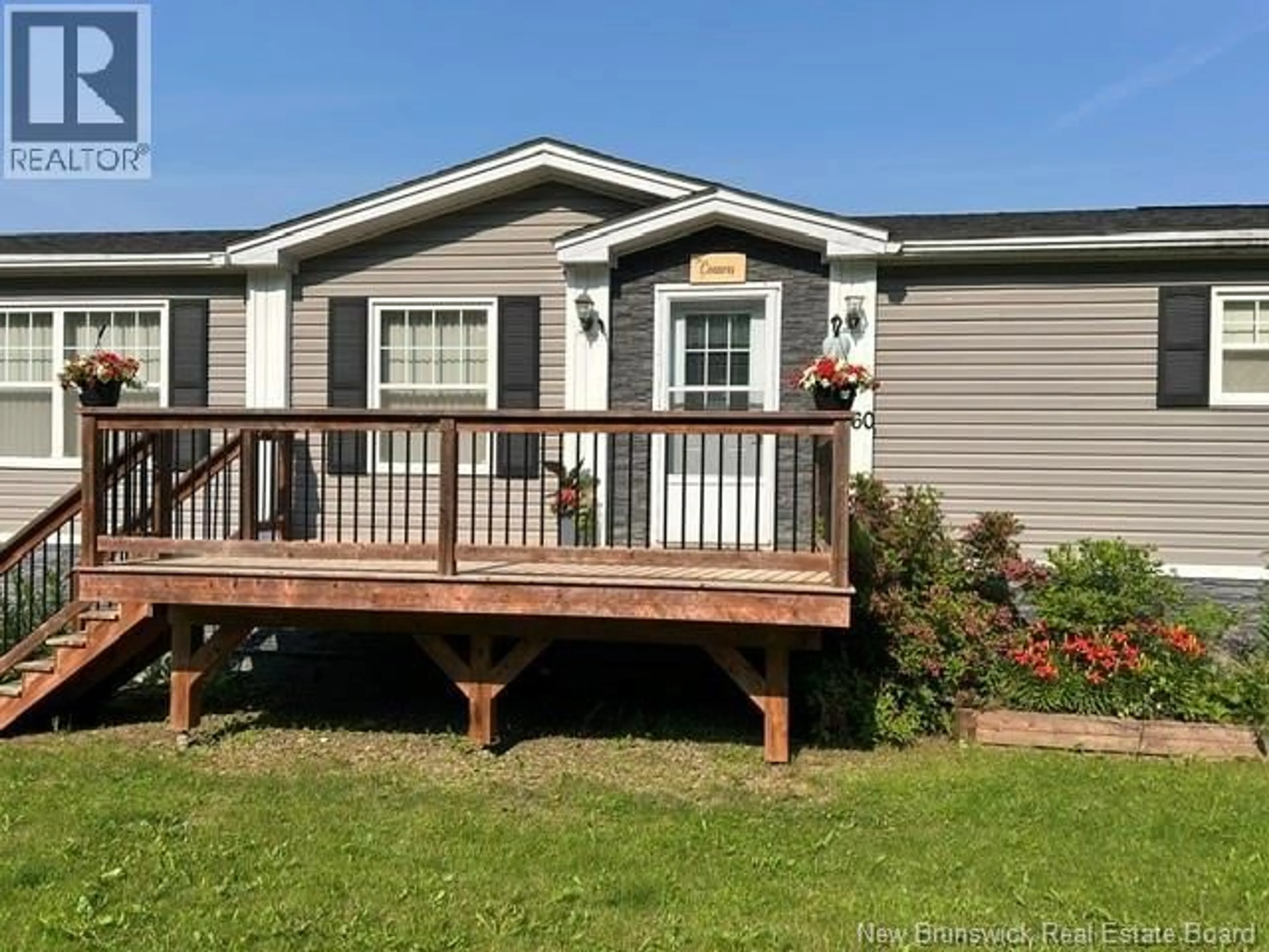 Home with vinyl exterior material, water/lake/river/ocean view for 1260 ROUTE 565, Moose Mountain New Brunswick E7J1S2