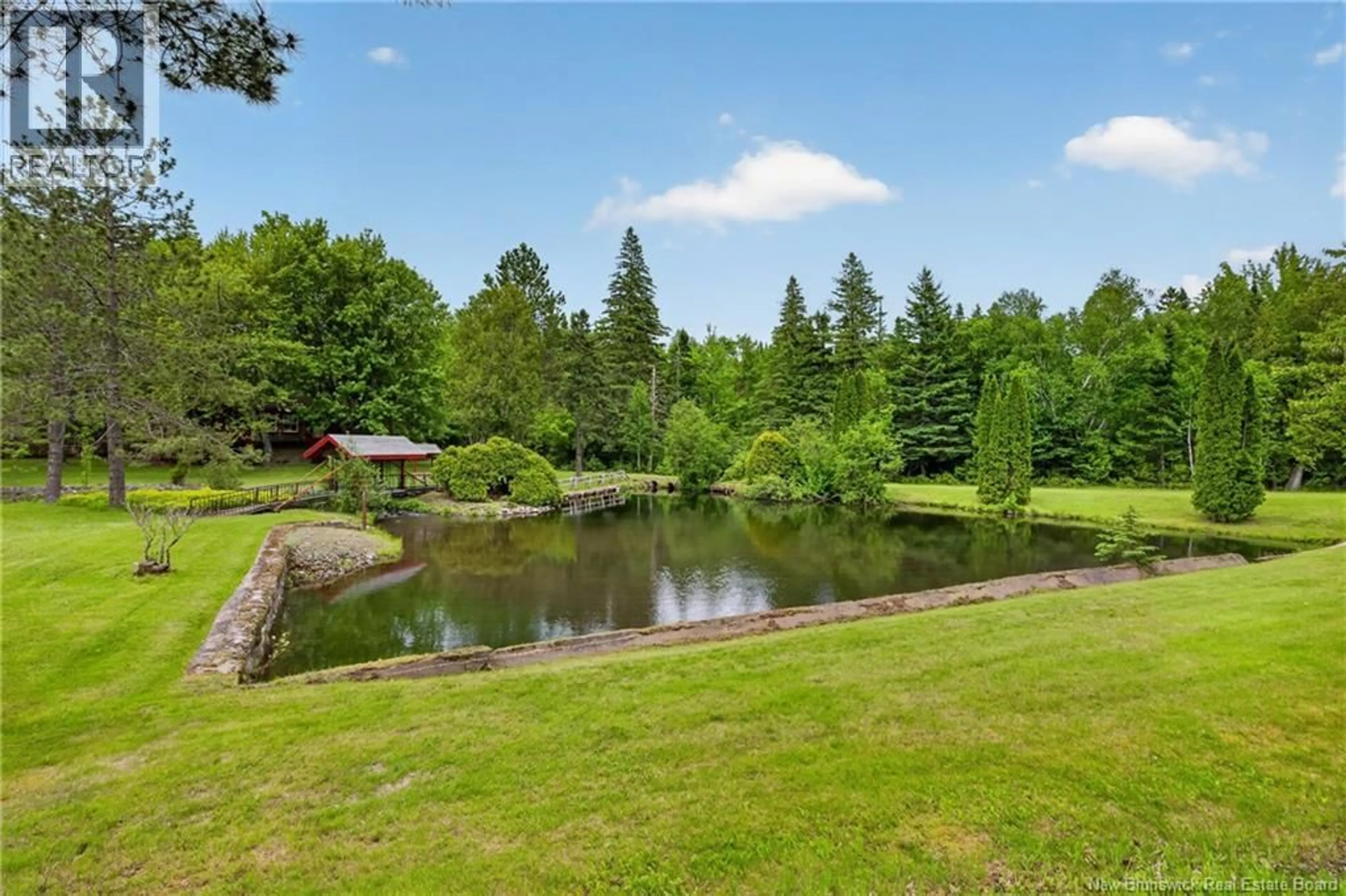A pic from outside/outdoor area/front of a property/back of a property/a pic from drone, water/lake/river/ocean view for 25.6 acres - 160 ROUTE, Saint-Isidore New Brunswick E8M1G7