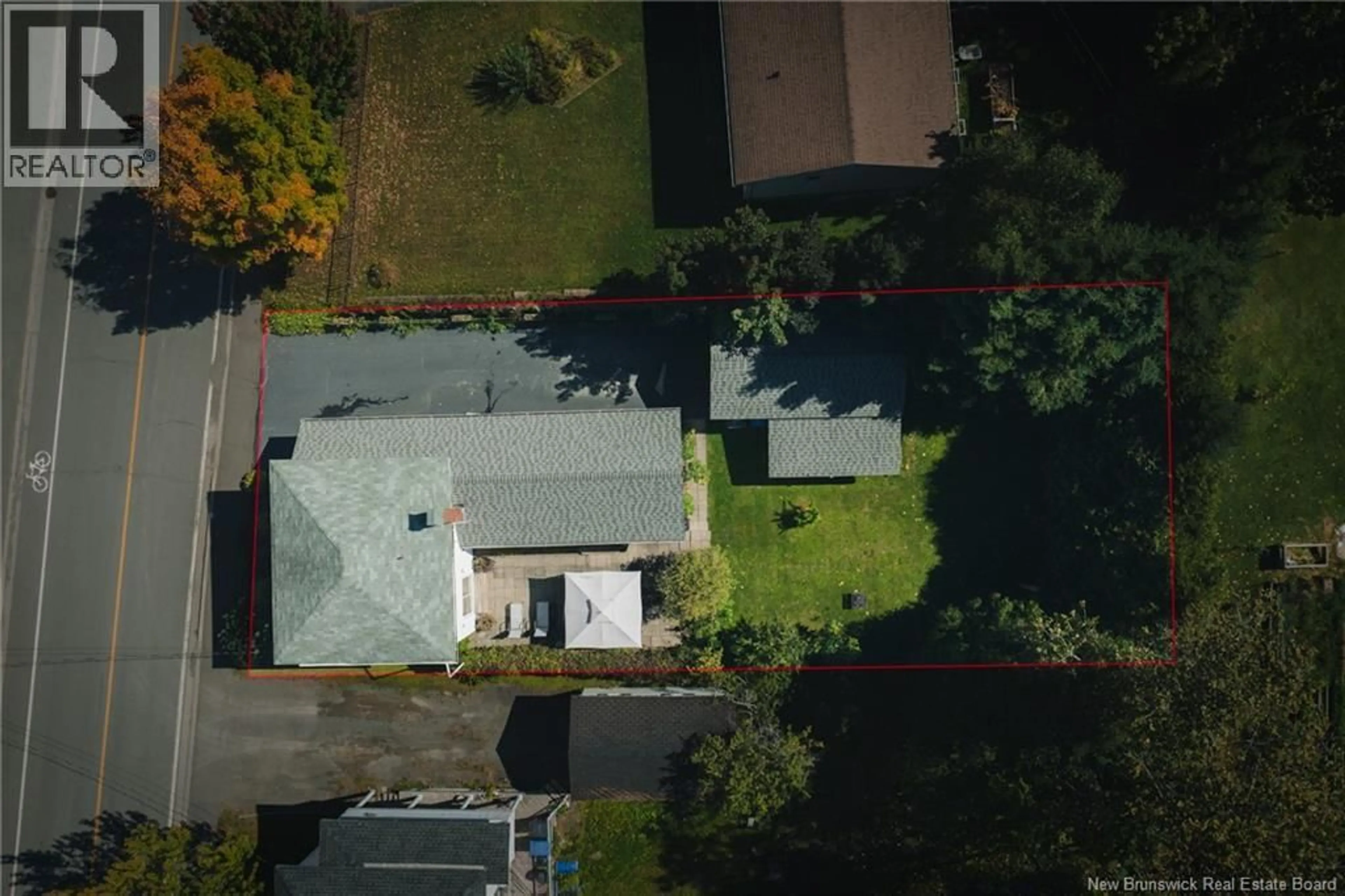 A pic from outside/outdoor area/front of a property/back of a property/a pic from drone, street for 4 DES ERABLES, Clair New Brunswick E7A2B5