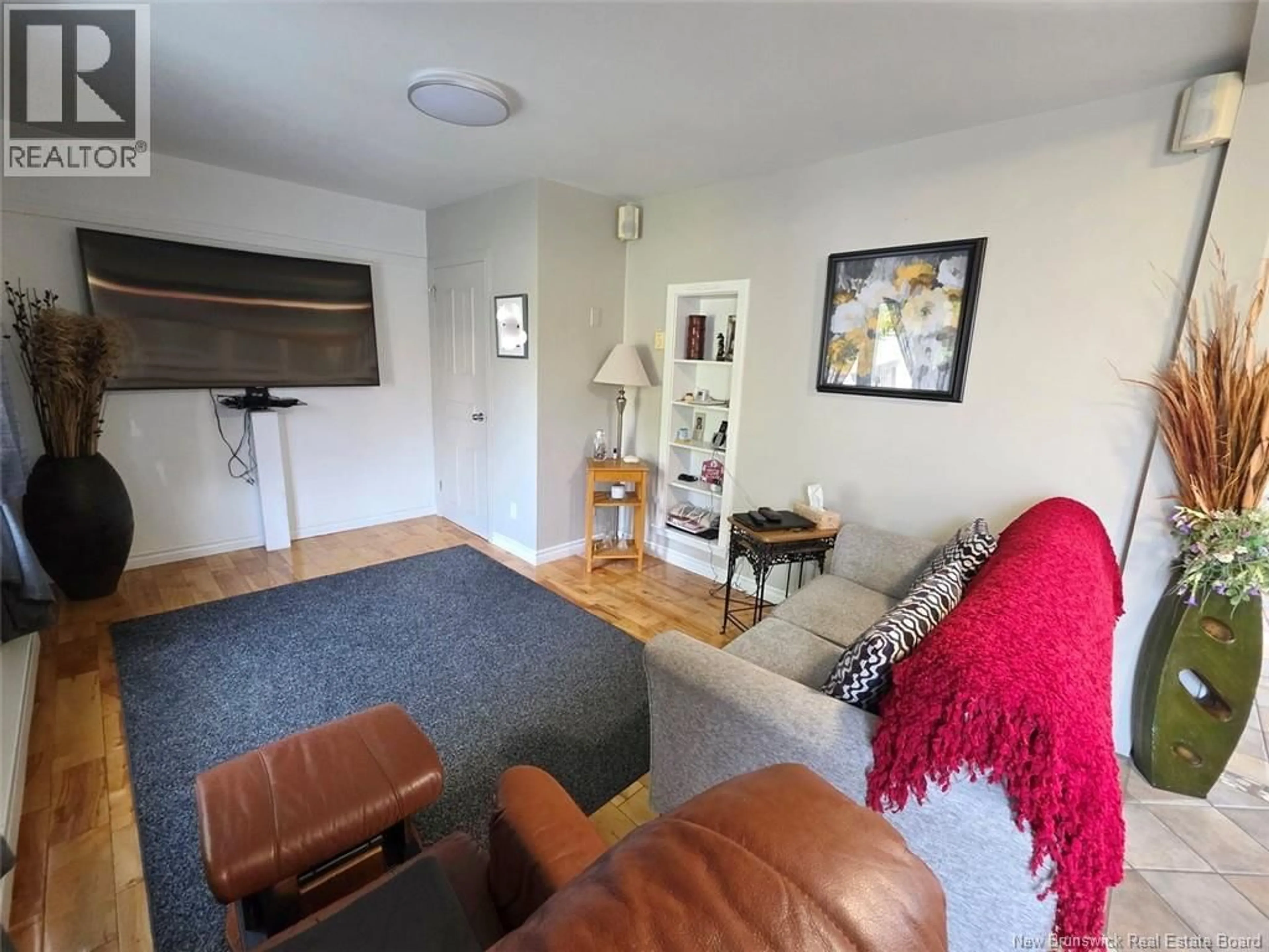 Living room with furniture, unknown for 35 ORDONNANCE AVENUE, Edmundston New Brunswick E3V1C3