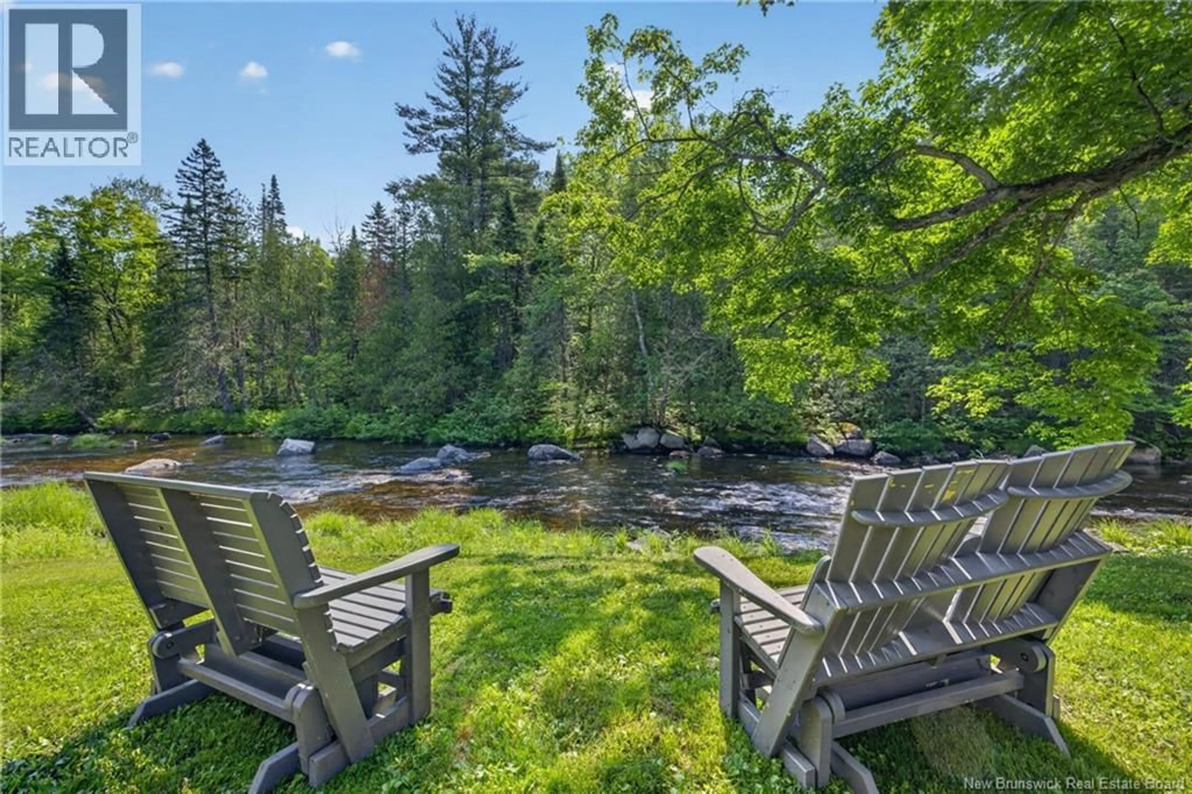 Patio, water/lake/river/ocean view for 38 BLUE JAY LANE, Middle River New Brunswick E2A7L6