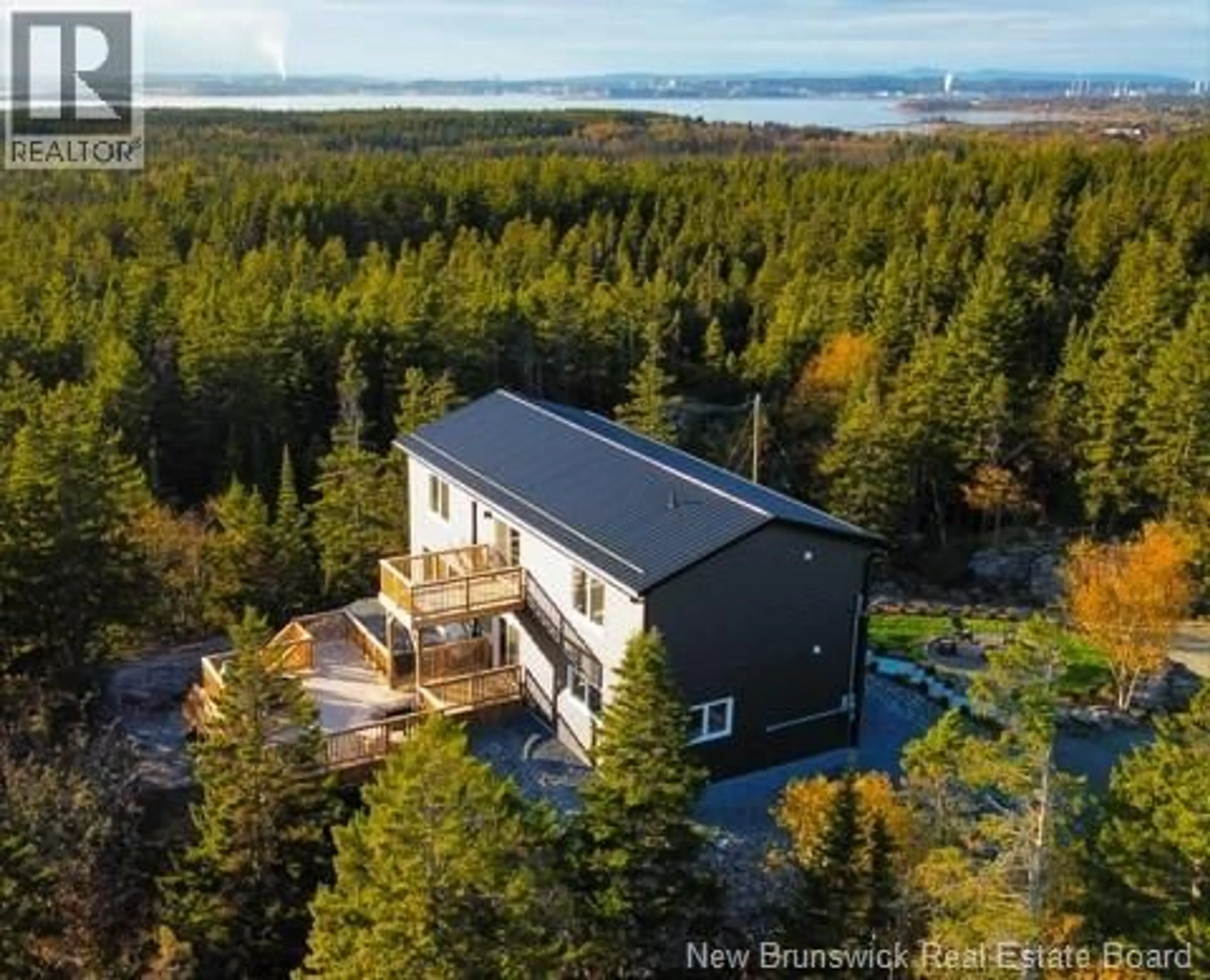 A pic from outside/outdoor area/front of a property/back of a property/a pic from drone, water/lake/river/ocean view for 2315 RED HEAD ROAD, Saint John New Brunswick E2P1J5