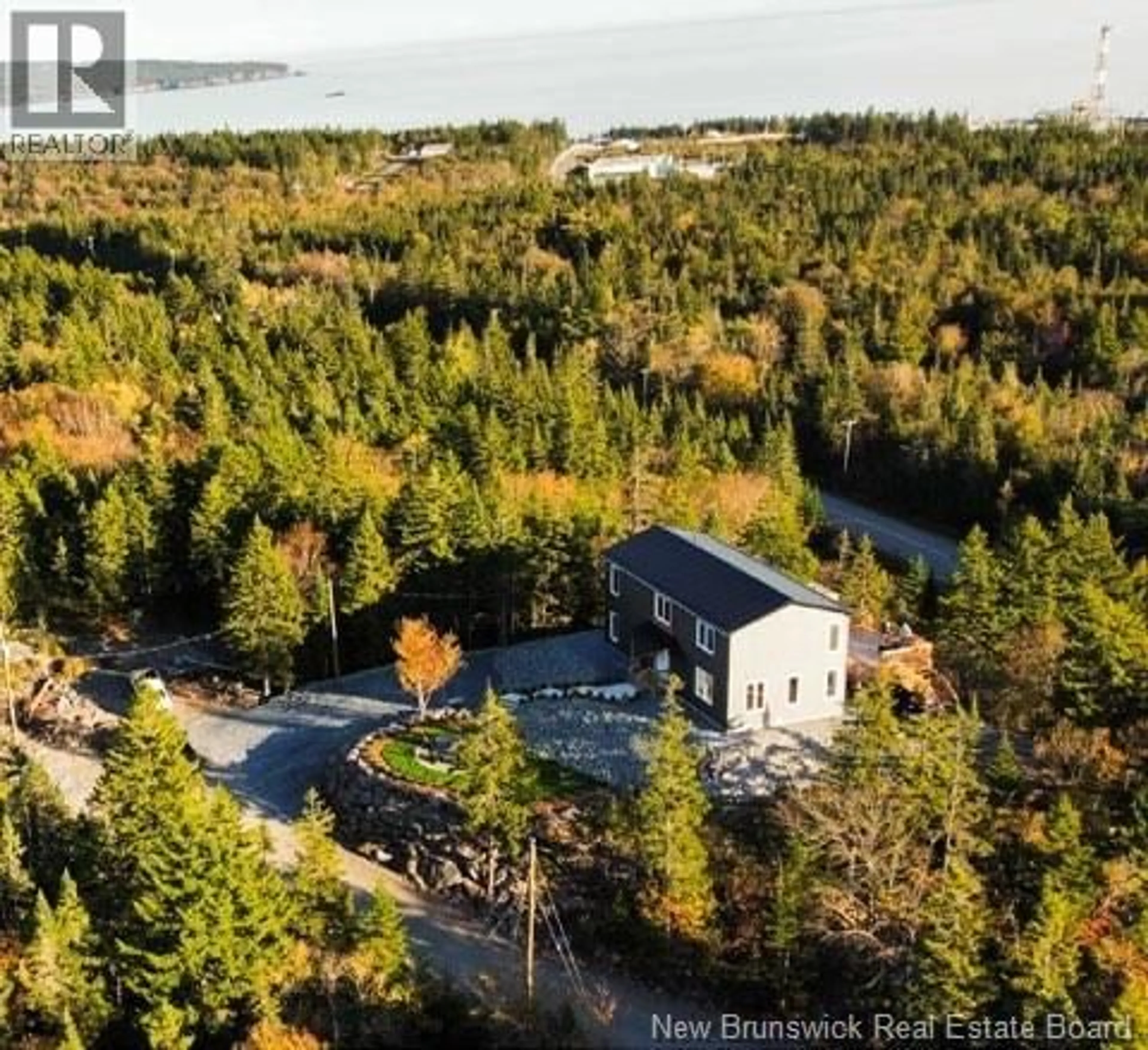 A pic from outside/outdoor area/front of a property/back of a property/a pic from drone, water/lake/river/ocean view for 2315 RED HEAD ROAD, Saint John New Brunswick E2P1J5