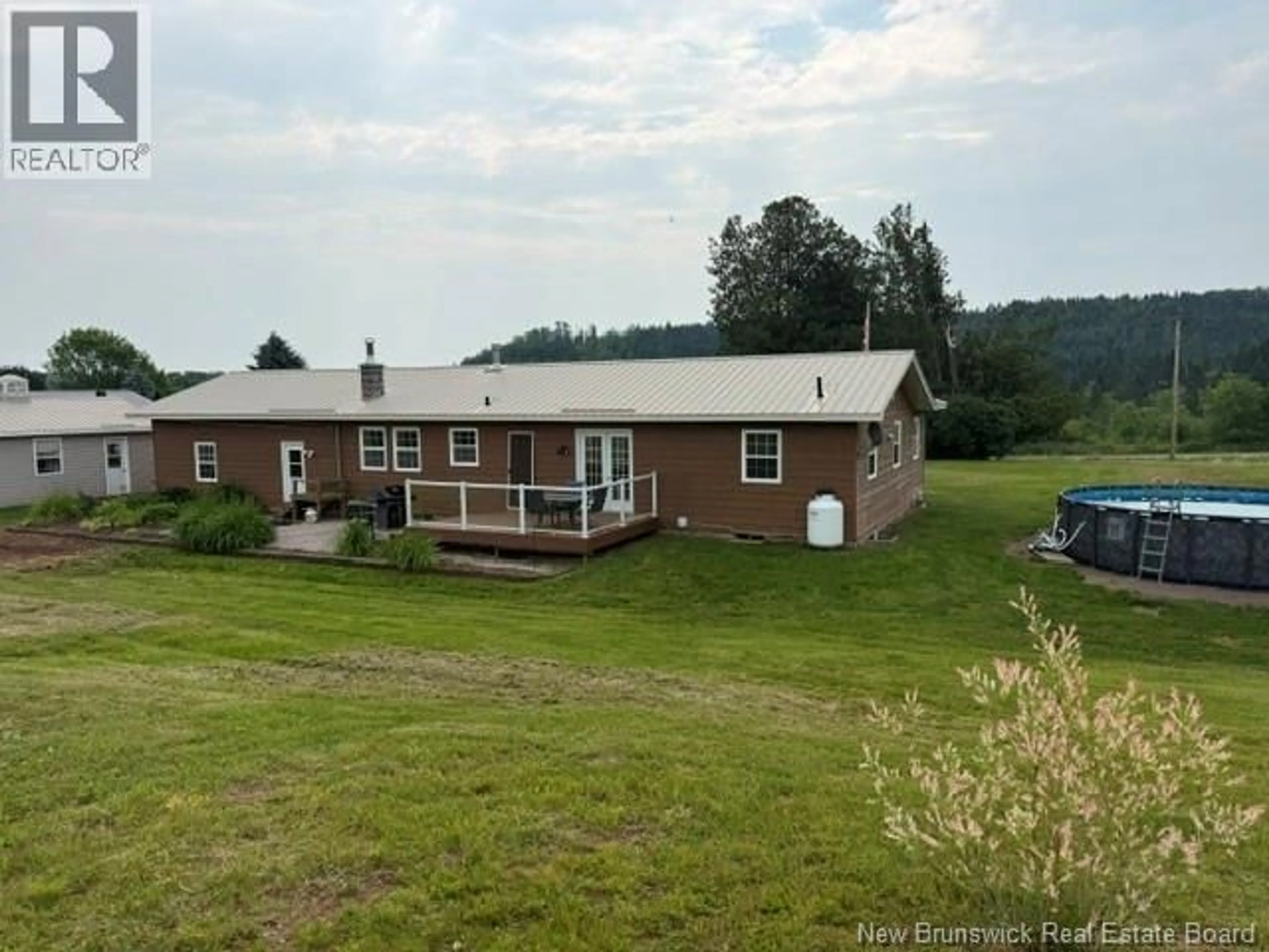 A pic from outside/outdoor area/front of a property/back of a property/a pic from drone, mountain view for 12 GLENVALE ROAD, Petitcodiac New Brunswick E4Z4J1