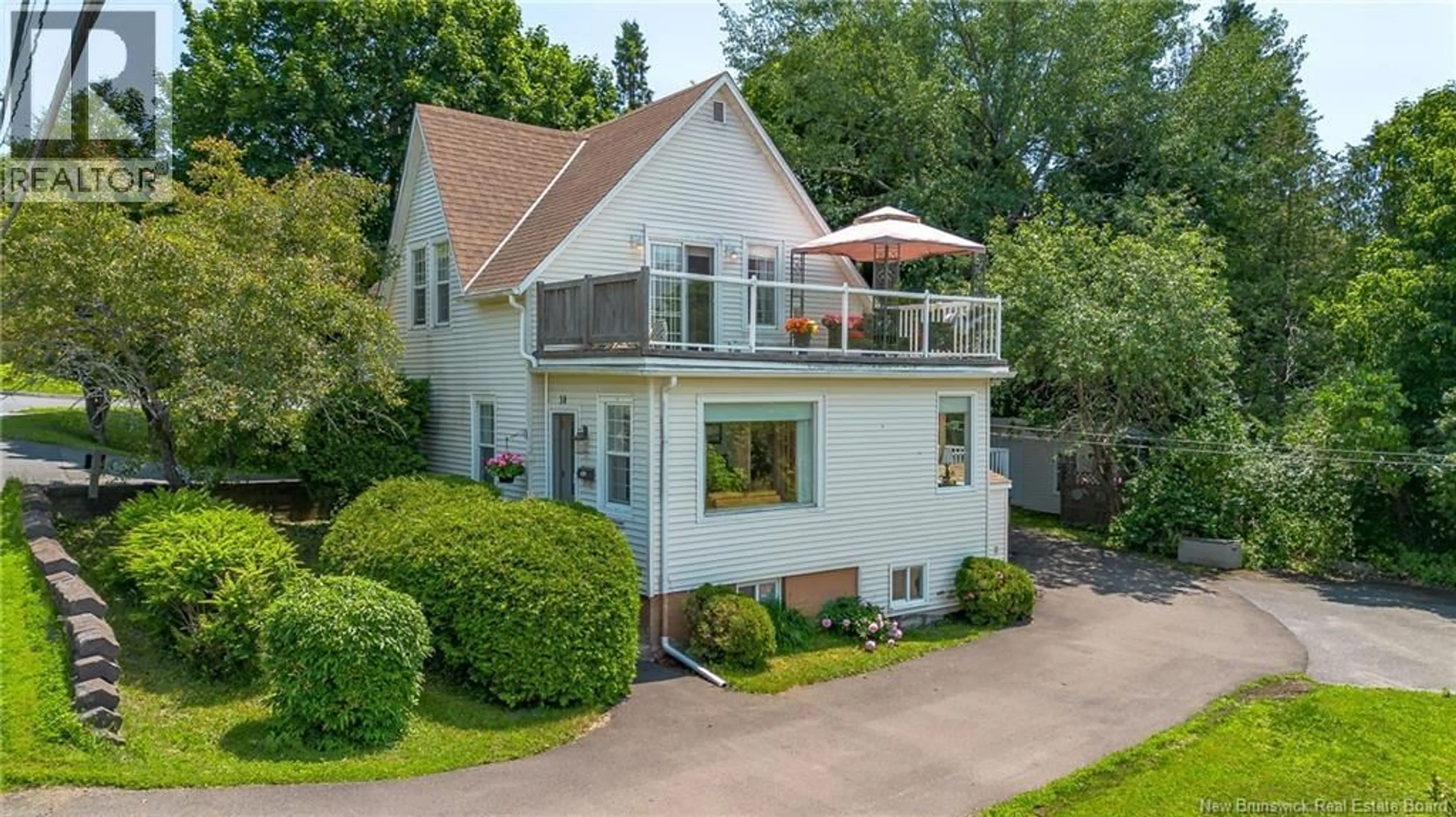 A pic from outside/outdoor area/front of a property/back of a property/a pic from drone, unknown for 38 FOX FARM ROAD, Rothesay New Brunswick E2H1J1