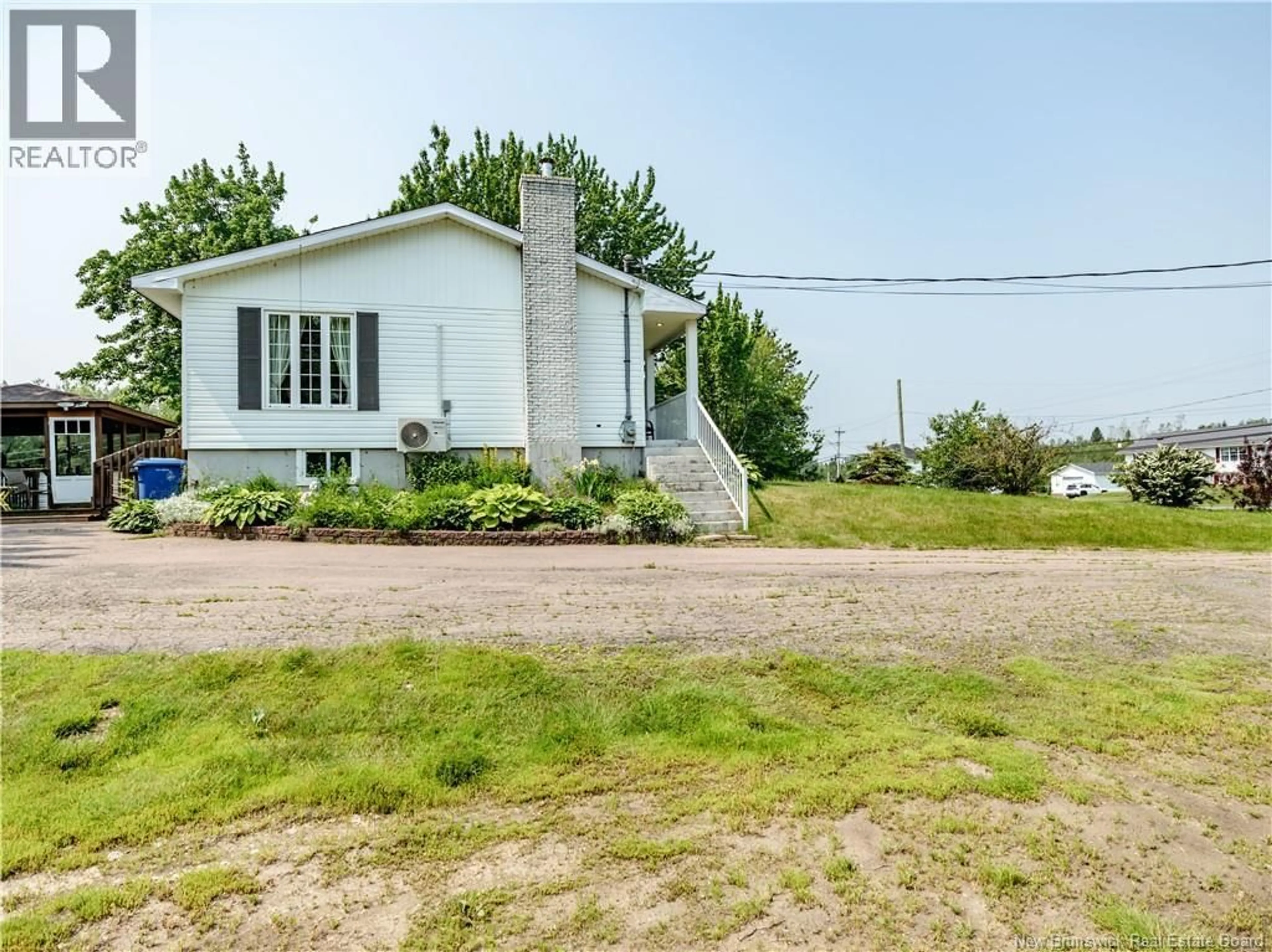 A pic from outside/outdoor area/front of a property/back of a property/a pic from drone, water/lake/river/ocean view for 5519 ROUTE 117, Baie-Sainte-Anne New Brunswick E9A1E6