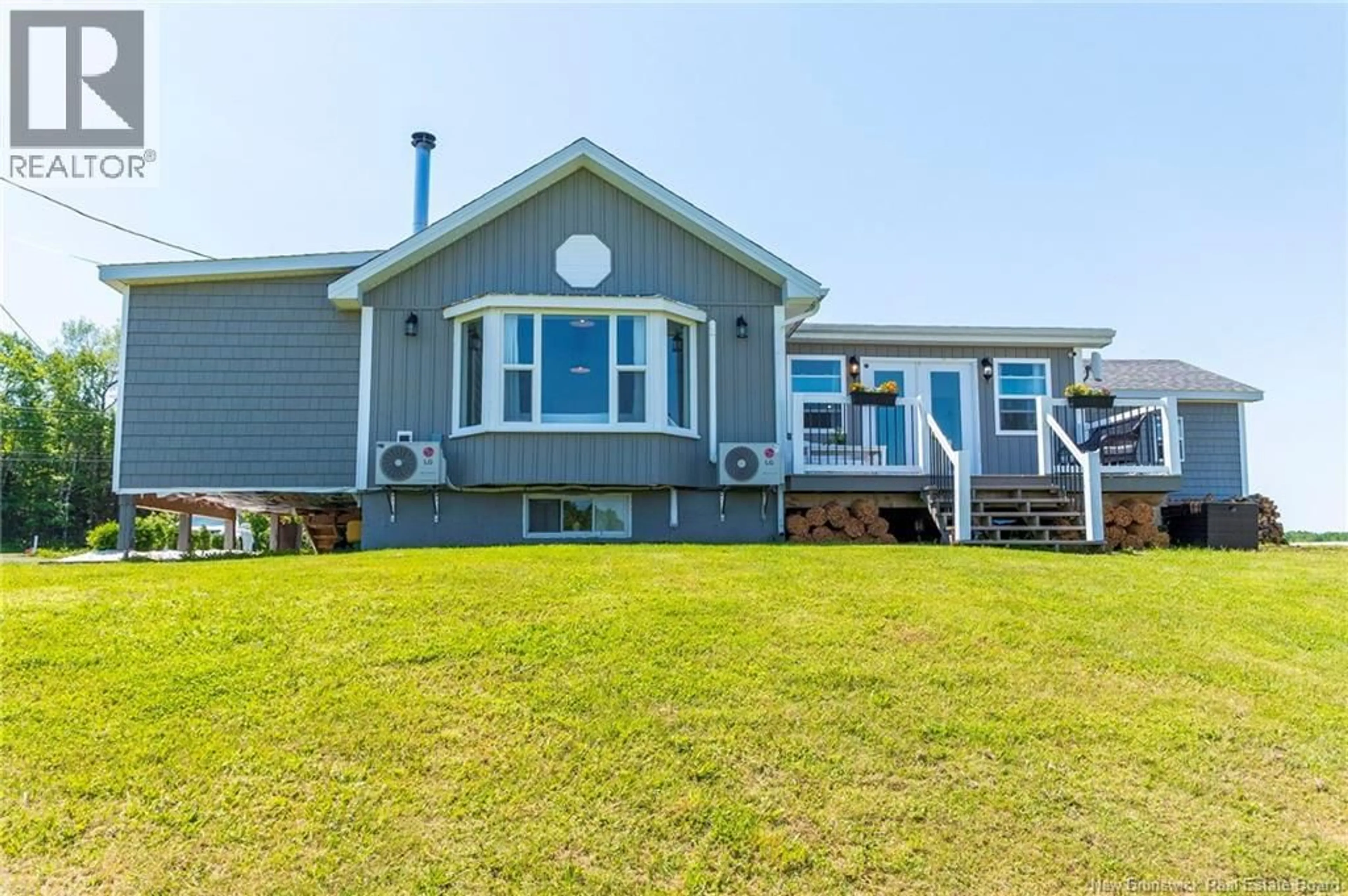Home with vinyl exterior material, water/lake/river/ocean view for 520 MIDDLESEX ROAD, Colpitts Settlement New Brunswick E4J1H7