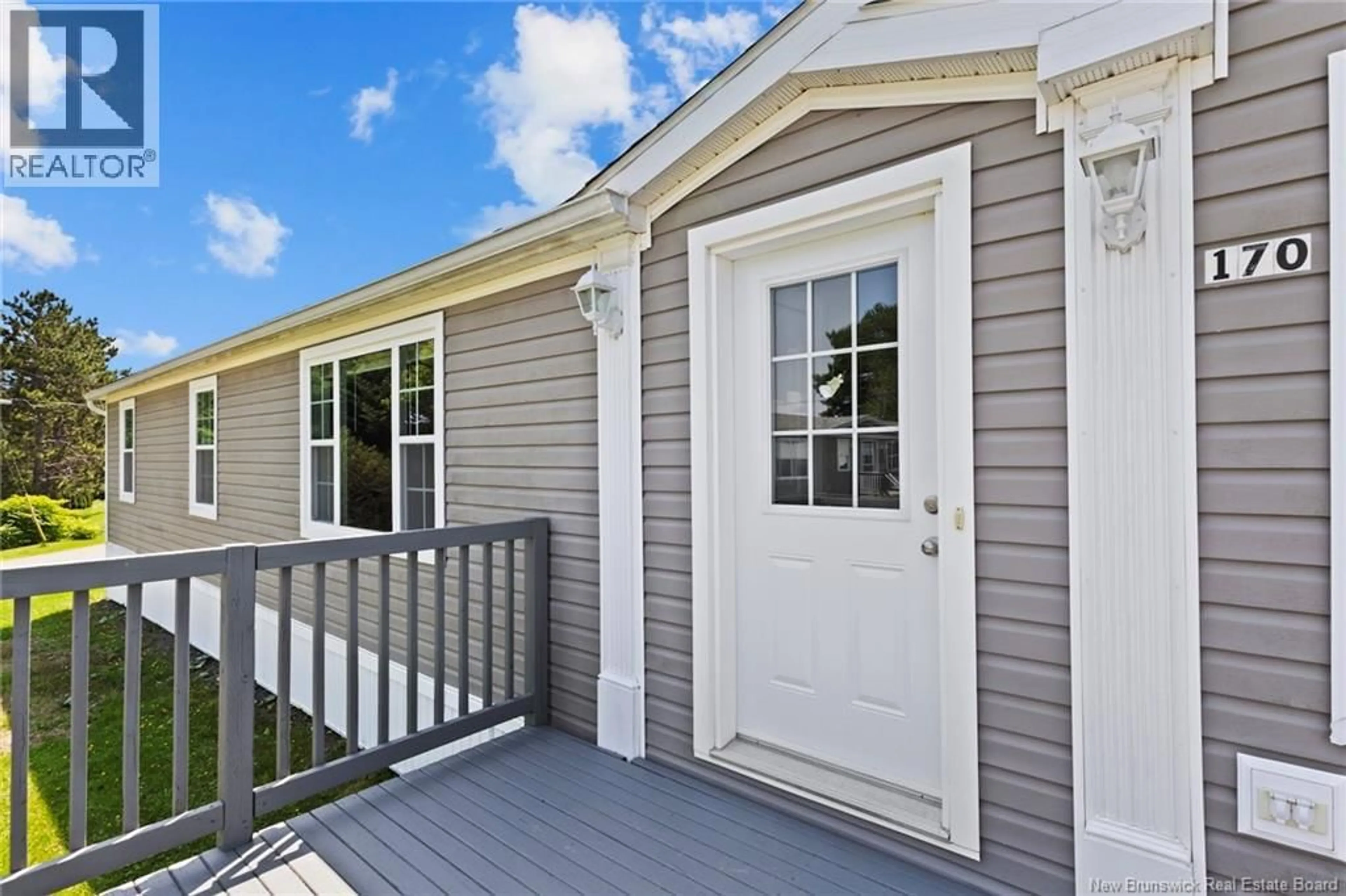 Home with vinyl exterior material, street for 170 MANLEY STREET, Fredericton New Brunswick E3B7N5