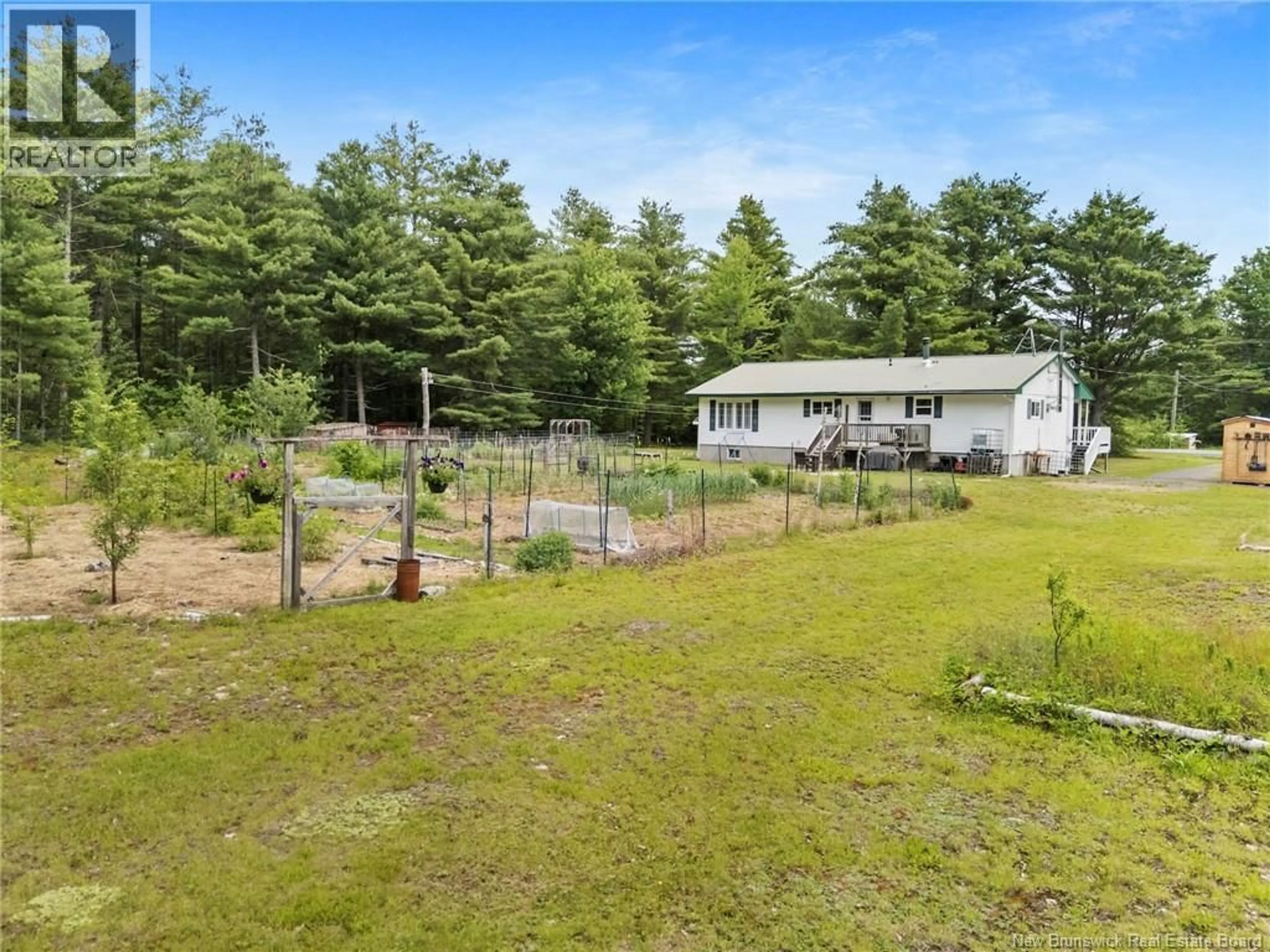 A pic from outside/outdoor area/front of a property/back of a property/a pic from drone, unknown for 3422 ROUTE 101, Tracyville New Brunswick E5L1P2