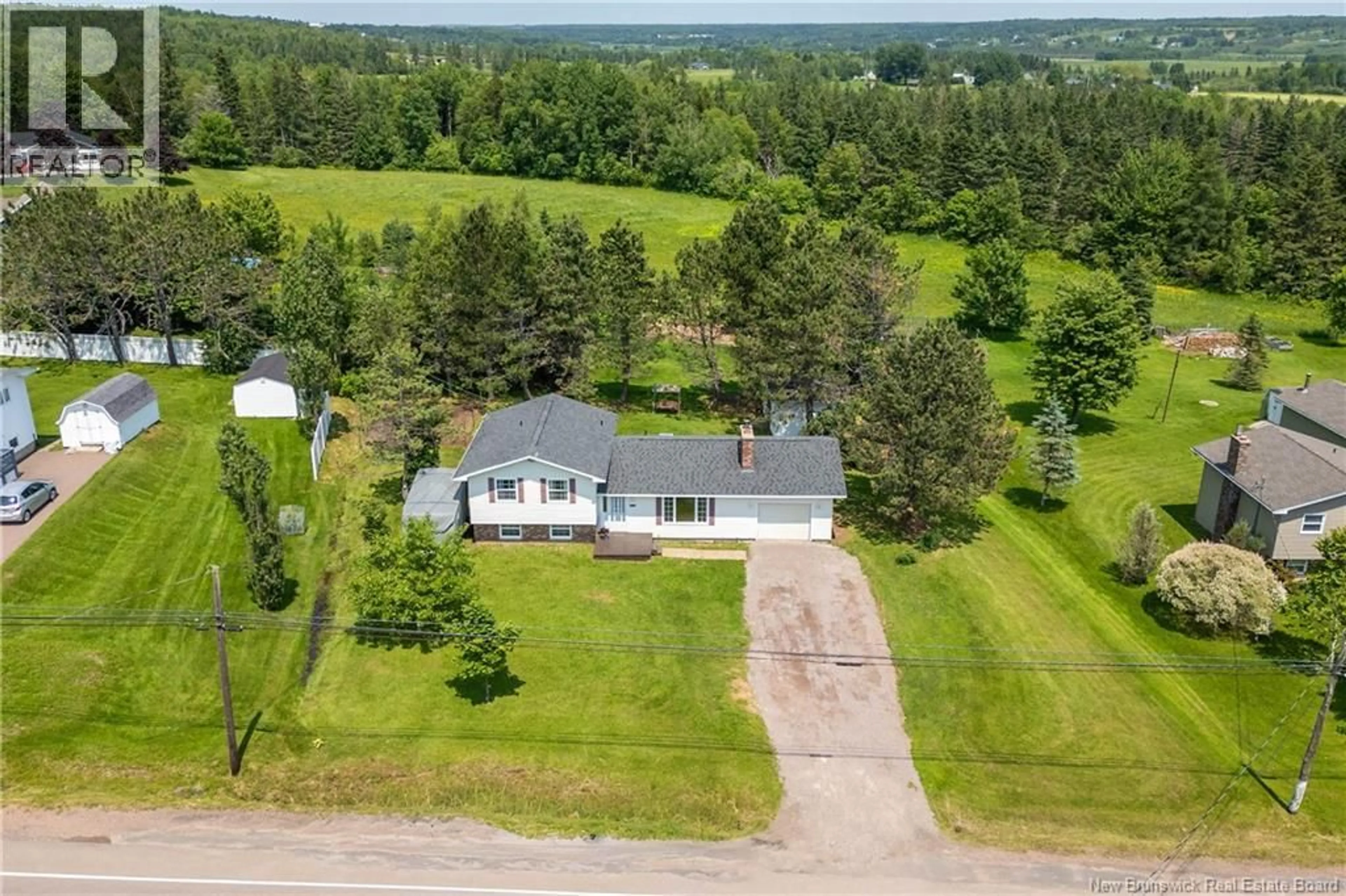 A pic from outside/outdoor area/front of a property/back of a property/a pic from drone, unknown for 256 LAVALLEE, Memramcook New Brunswick E4K2A5