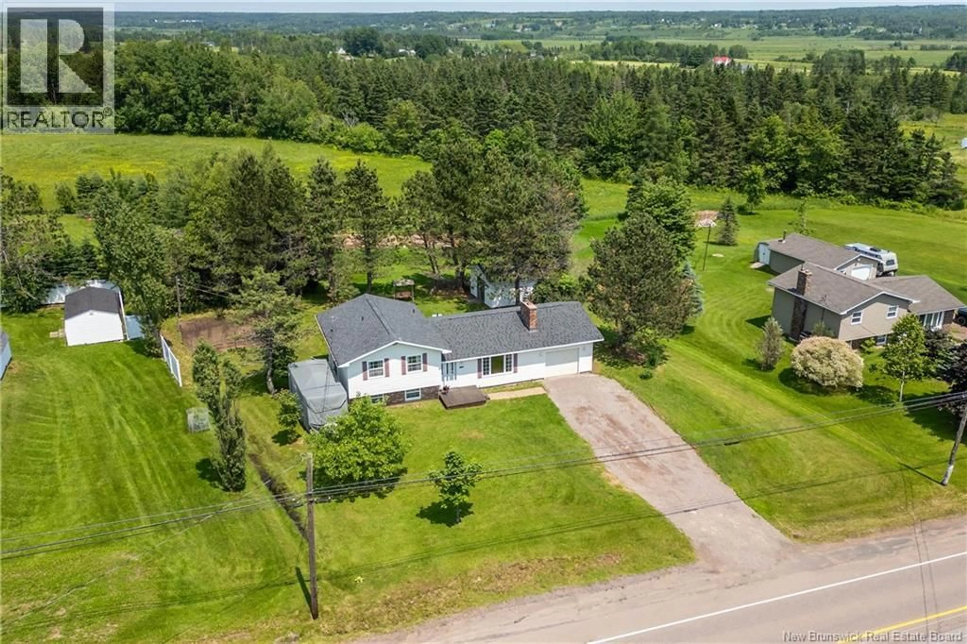 A pic from outside/outdoor area/front of a property/back of a property/a pic from drone, unknown for 256 LAVALLEE, Memramcook New Brunswick E4K2A5