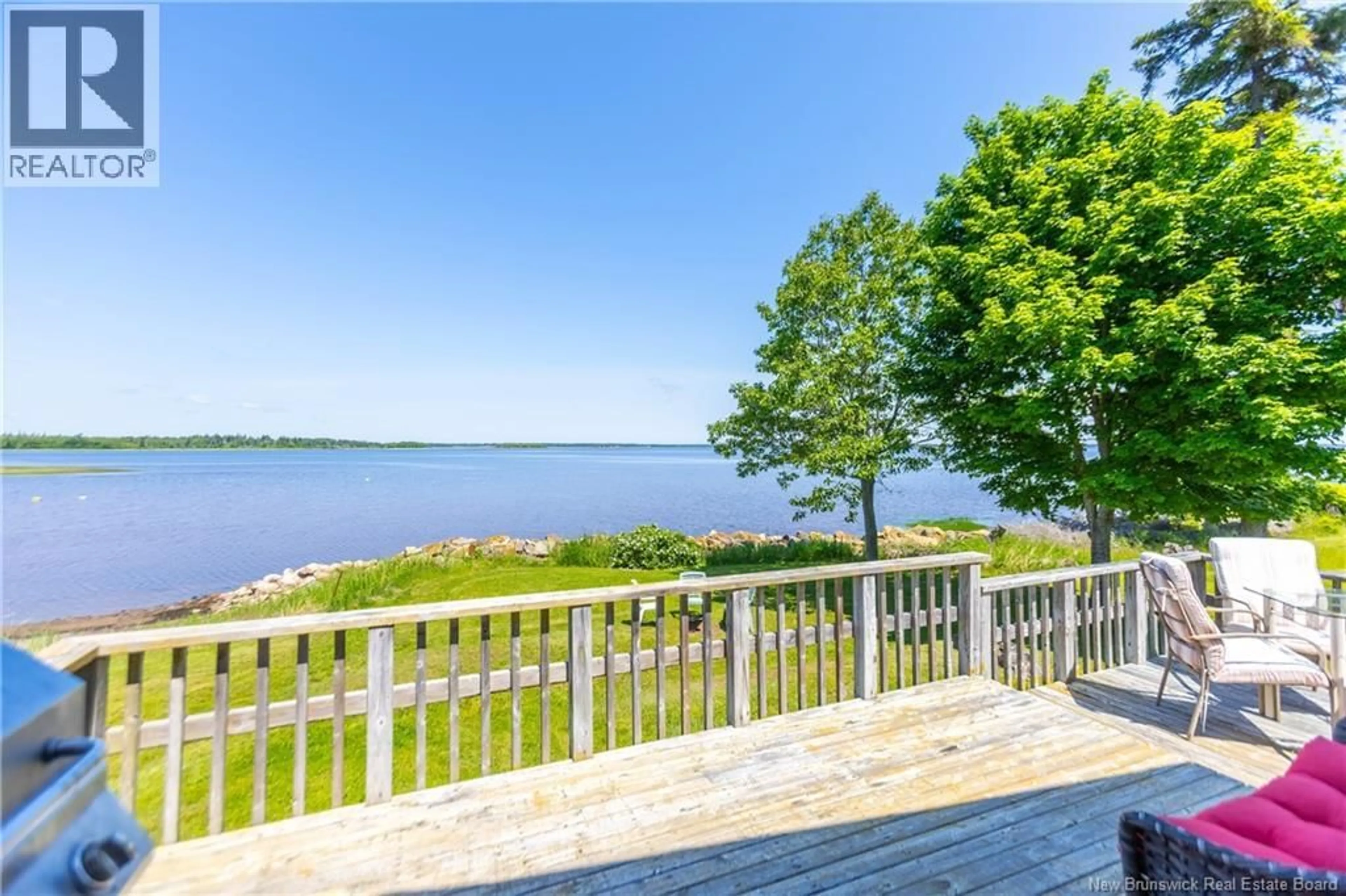 Patio, water/lake/river/ocean view for 66 MASON'S BEACH, Baie Verte New Brunswick E4M2Y2