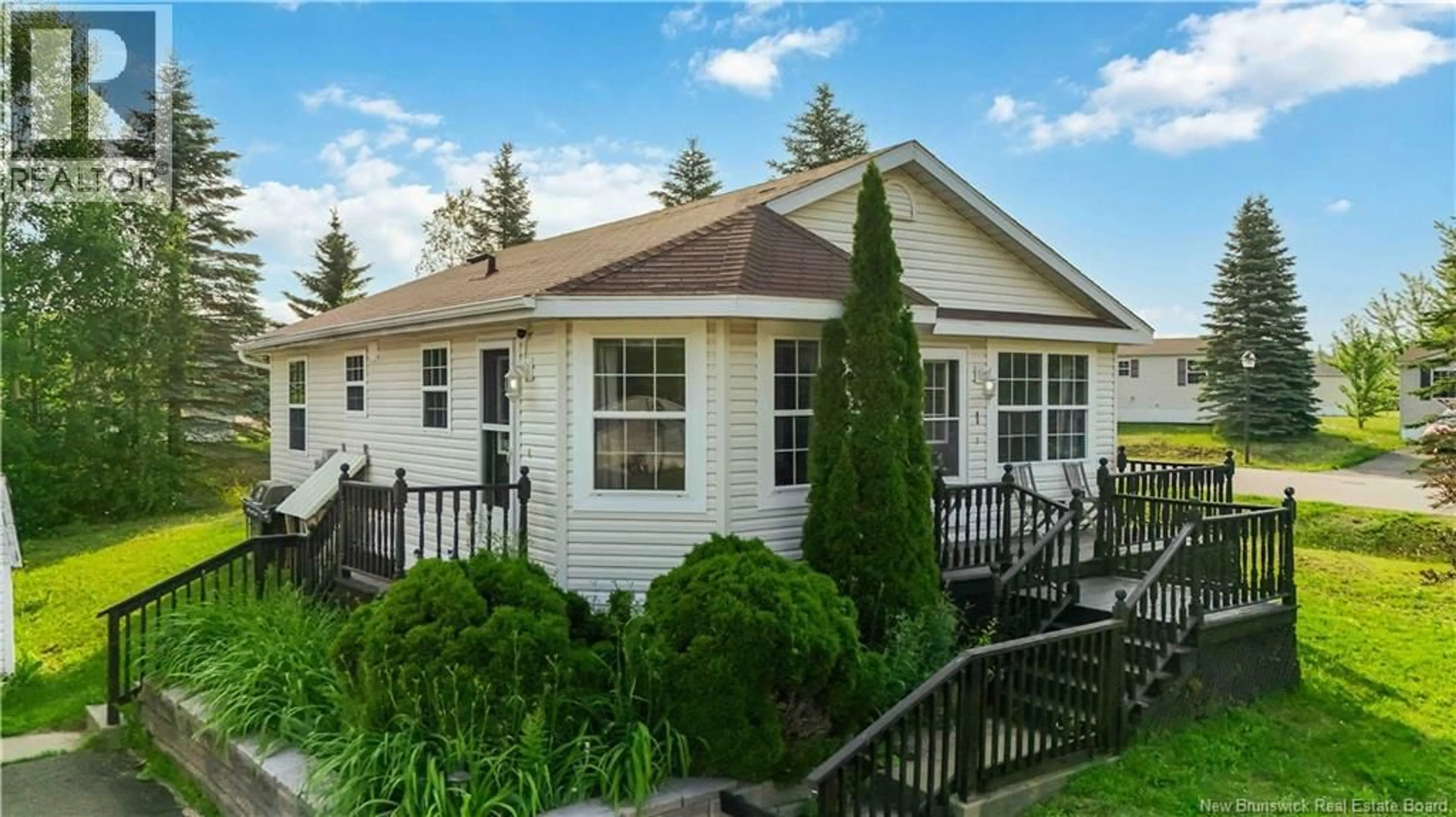 Home with vinyl exterior material, street for 1 CONVERSE LANE, Riverview New Brunswick E1B5J3