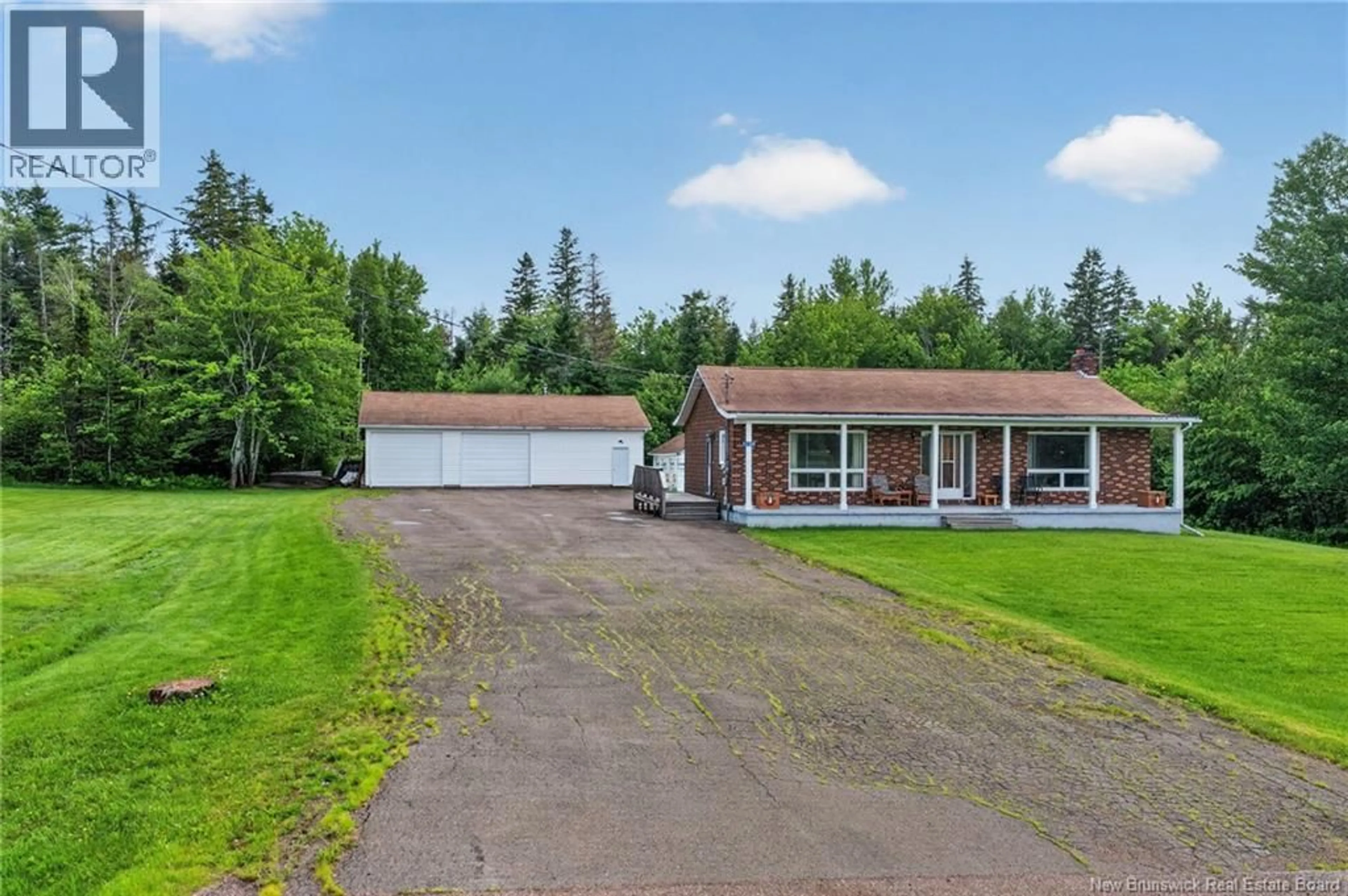 A pic from outside/outdoor area/front of a property/back of a property/a pic from drone, unknown for 1300 ROUTE 933, Haute-Aboujagane New Brunswick E4P5T1
