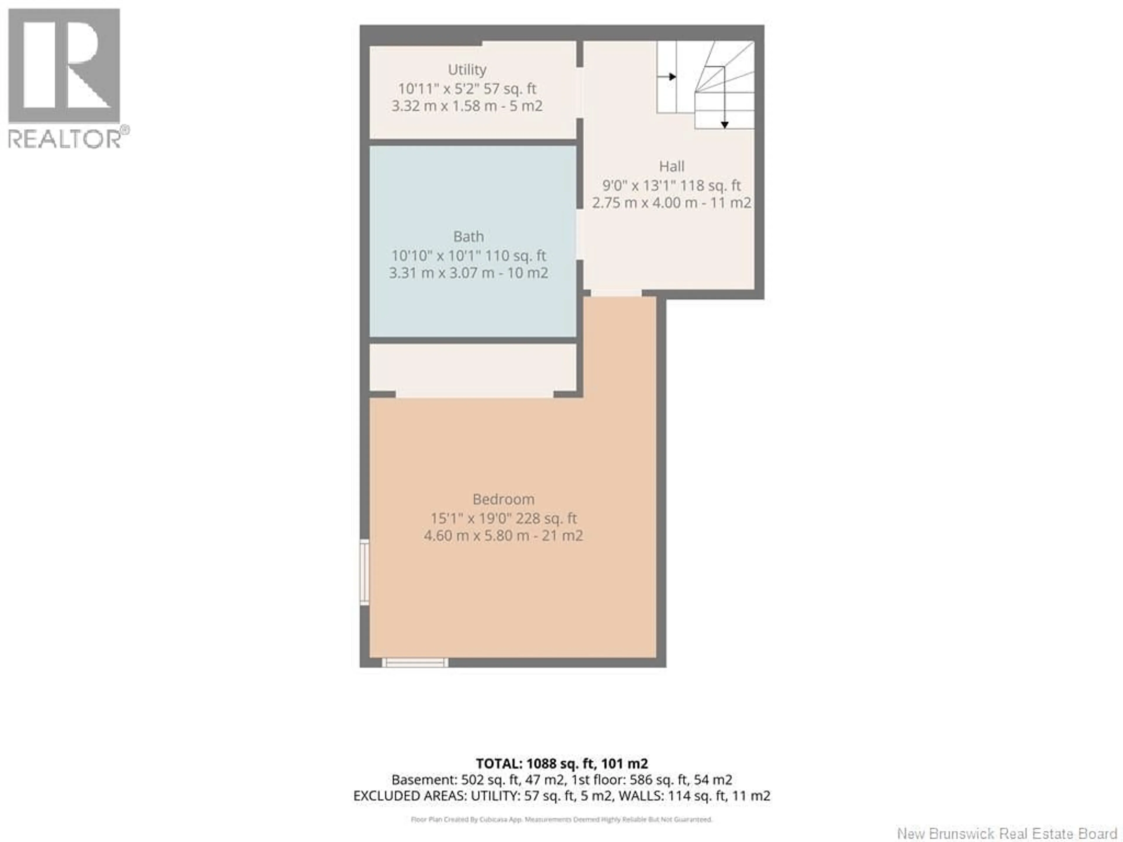 Floor plan for 1245 ST THERESA CRESCENT, Bathurst New Brunswick E2A1K2