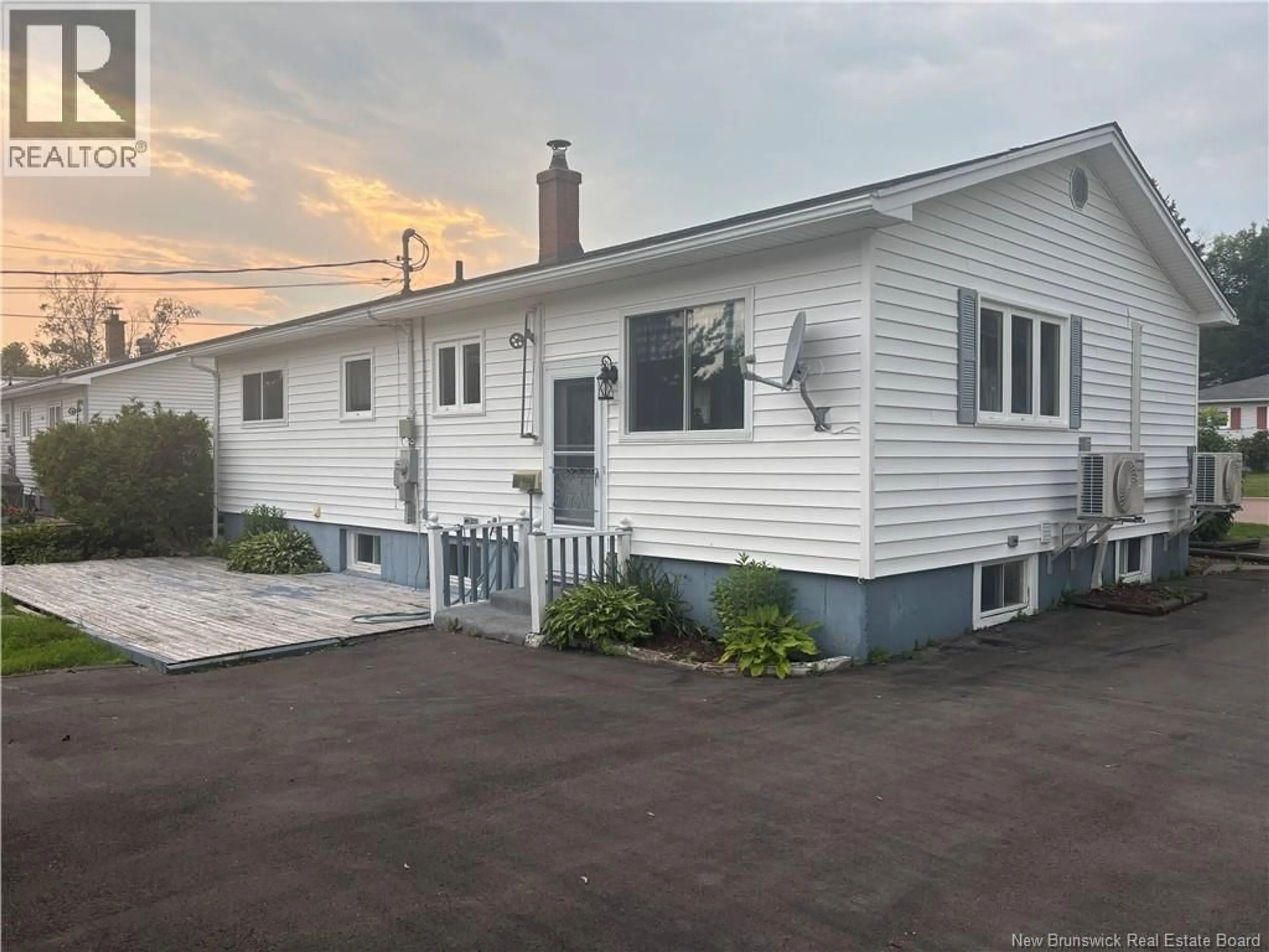 Home with vinyl exterior material, street for 22 ASHBURN AVENUE, Riverview New Brunswick E1B3C7