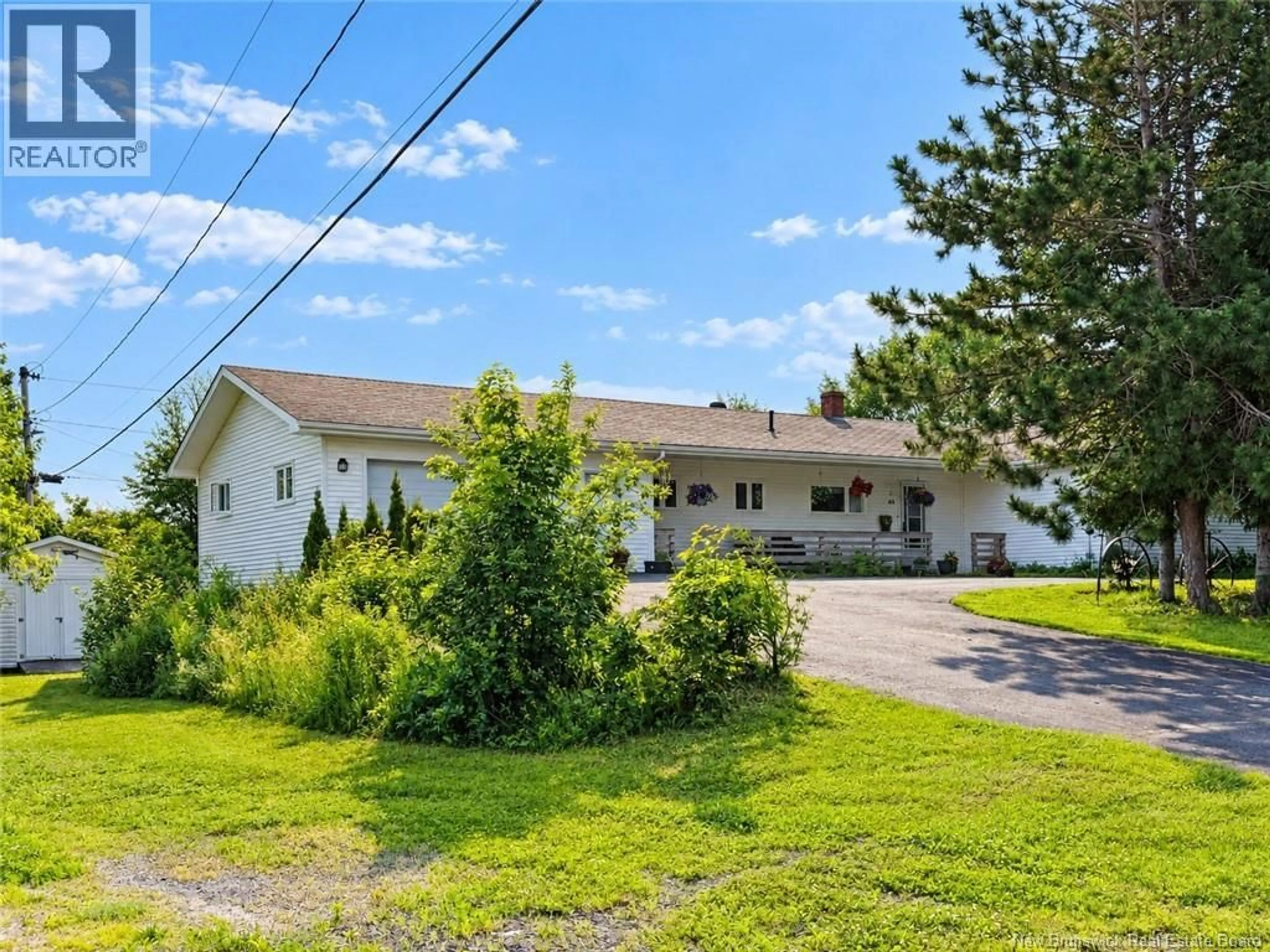 A pic from outside/outdoor area/front of a property/back of a property/a pic from drone, street for 45 JESSIMAN BOULEVARD, Miramichi New Brunswick E1V6V1