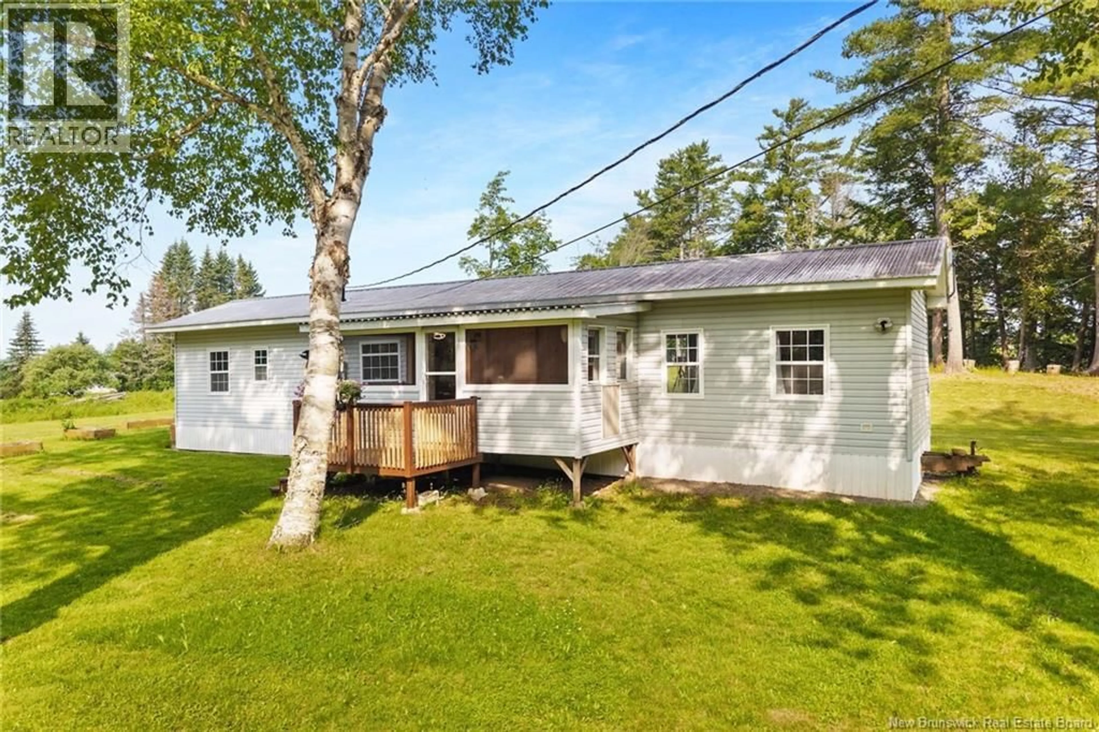 Home with vinyl exterior material, street for 150 RIPPLES STATION ROAD, Ripples New Brunswick E4B1B7