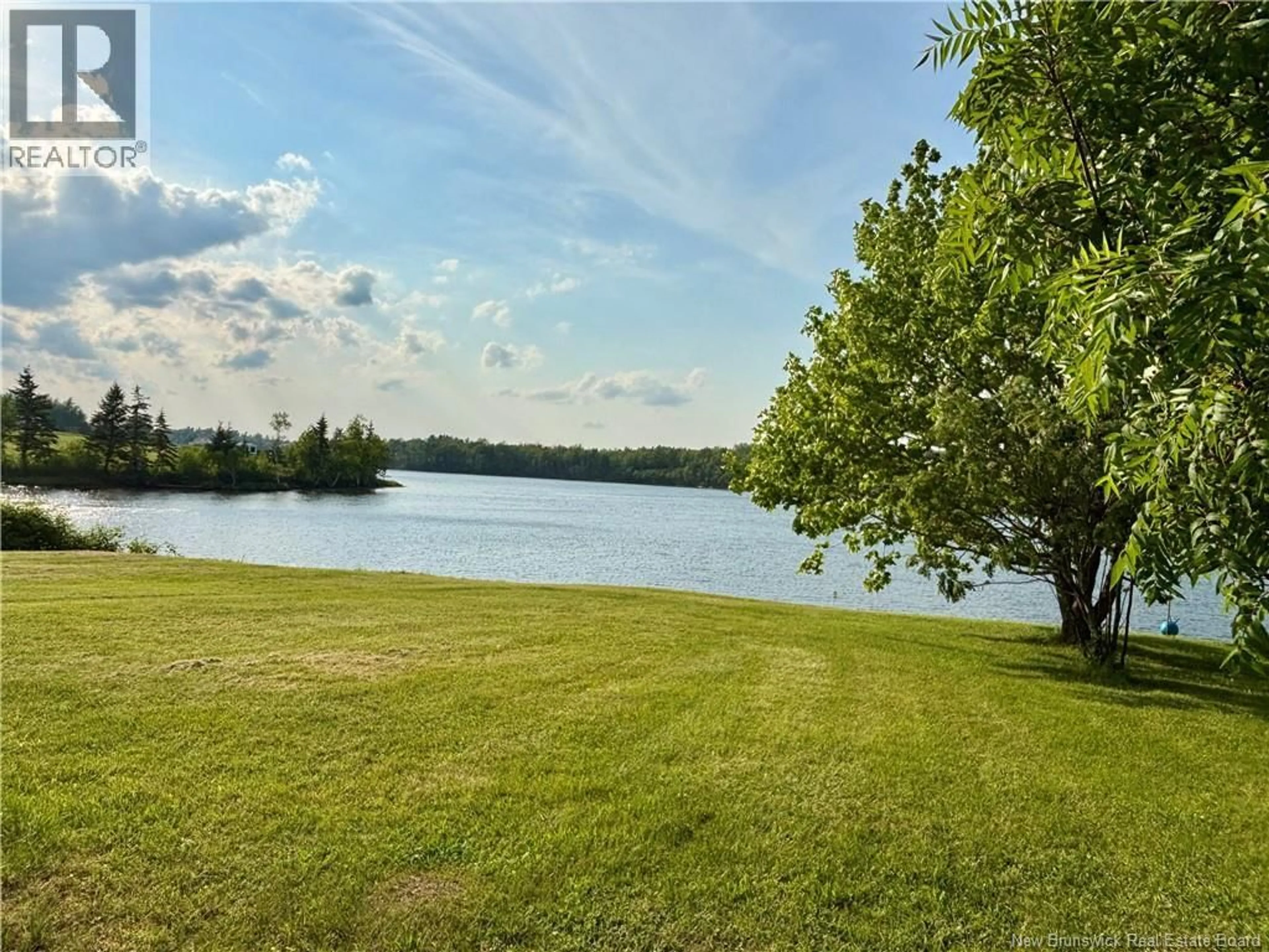 A pic from outside/outdoor area/front of a property/back of a property/a pic from drone, water/lake/river/ocean view for 56 ALLEE JOS, Pont-Lafrance New Brunswick E1X4A8