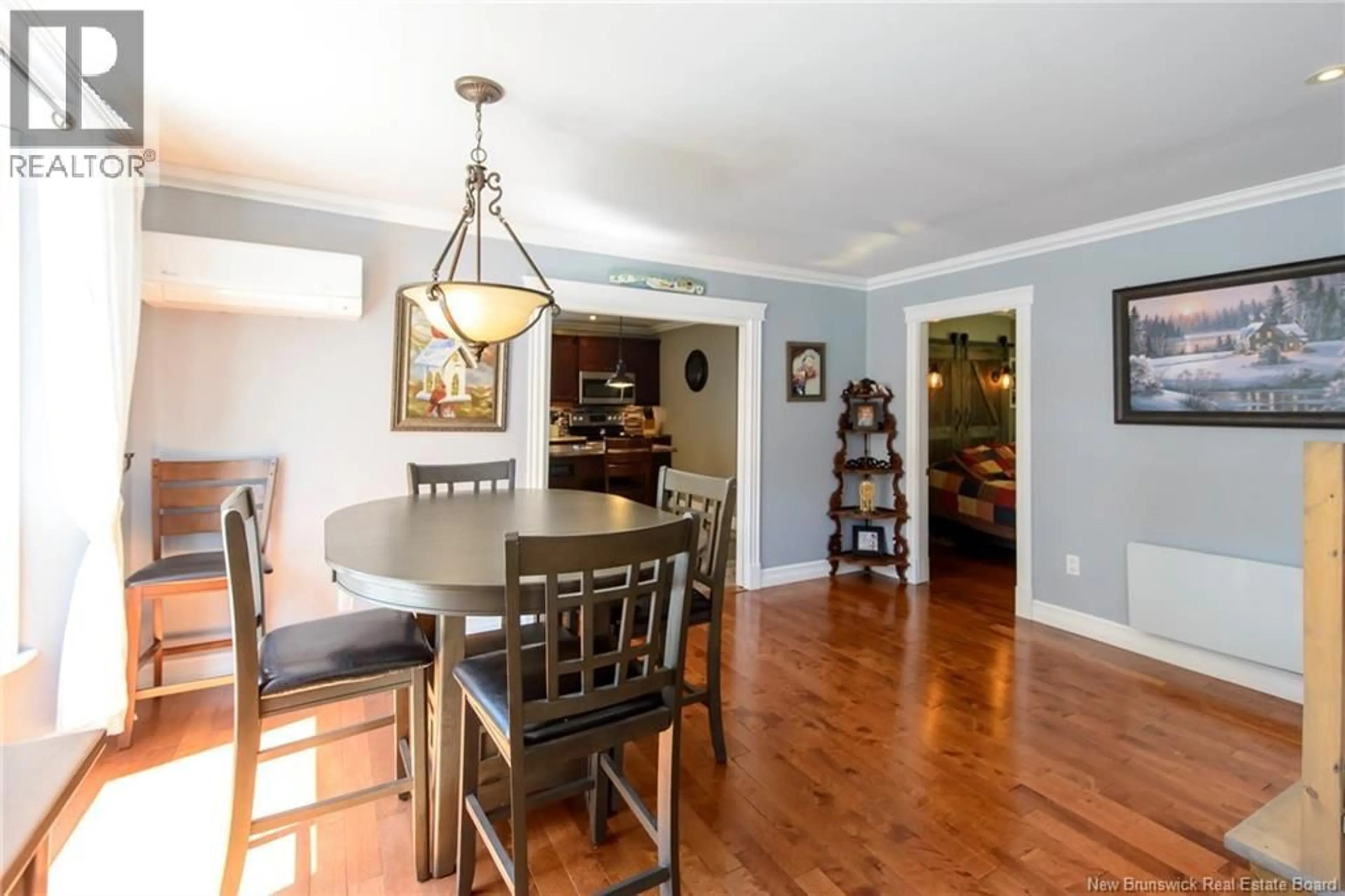 Dining room, wood/laminate floor for 601 GREENHEAD ROAD, Saint John New Brunswick E3M4W7