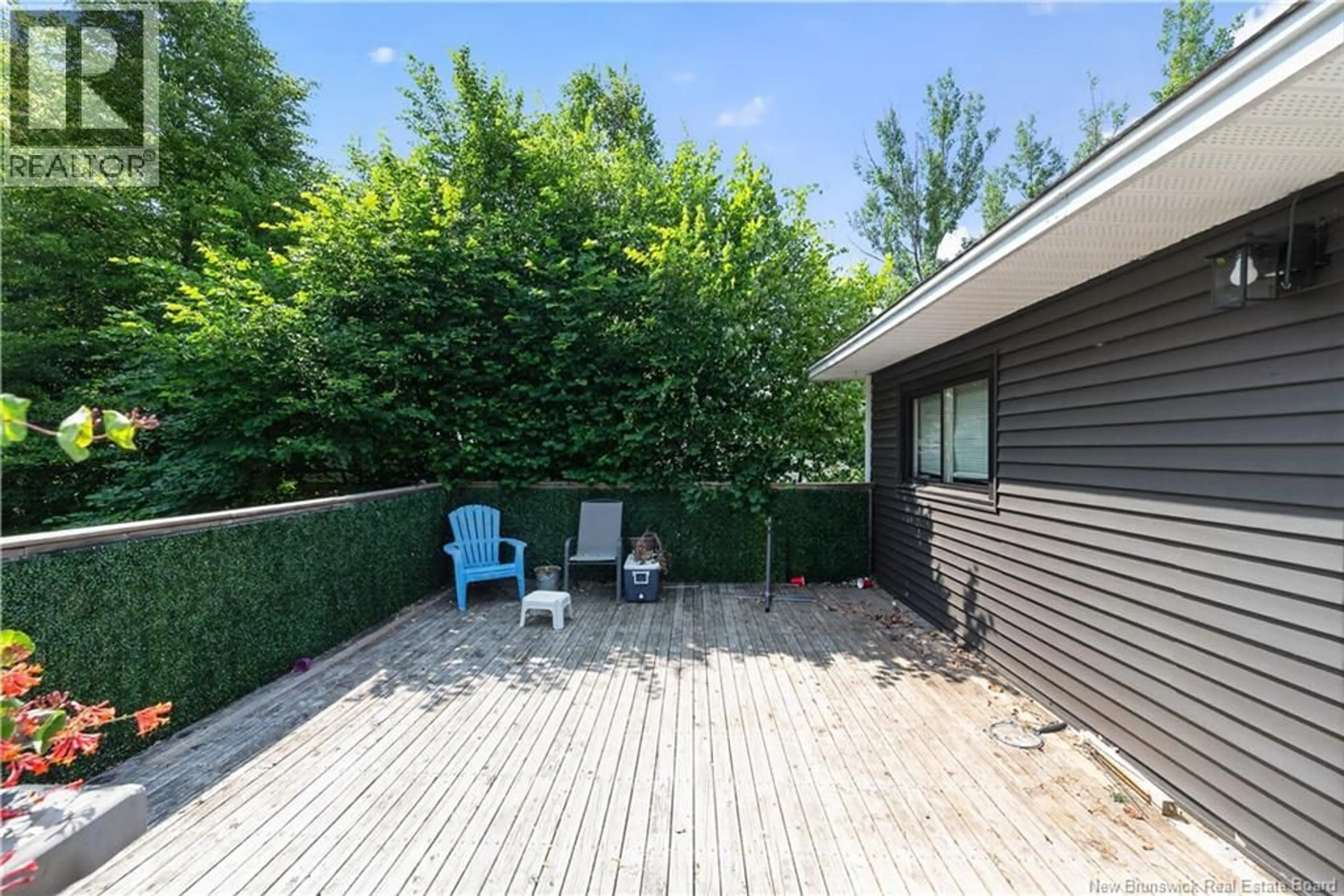 Patio, forest/trees view for 252 BUCKINGHAM AVENUE, Riverview New Brunswick E1B2N8