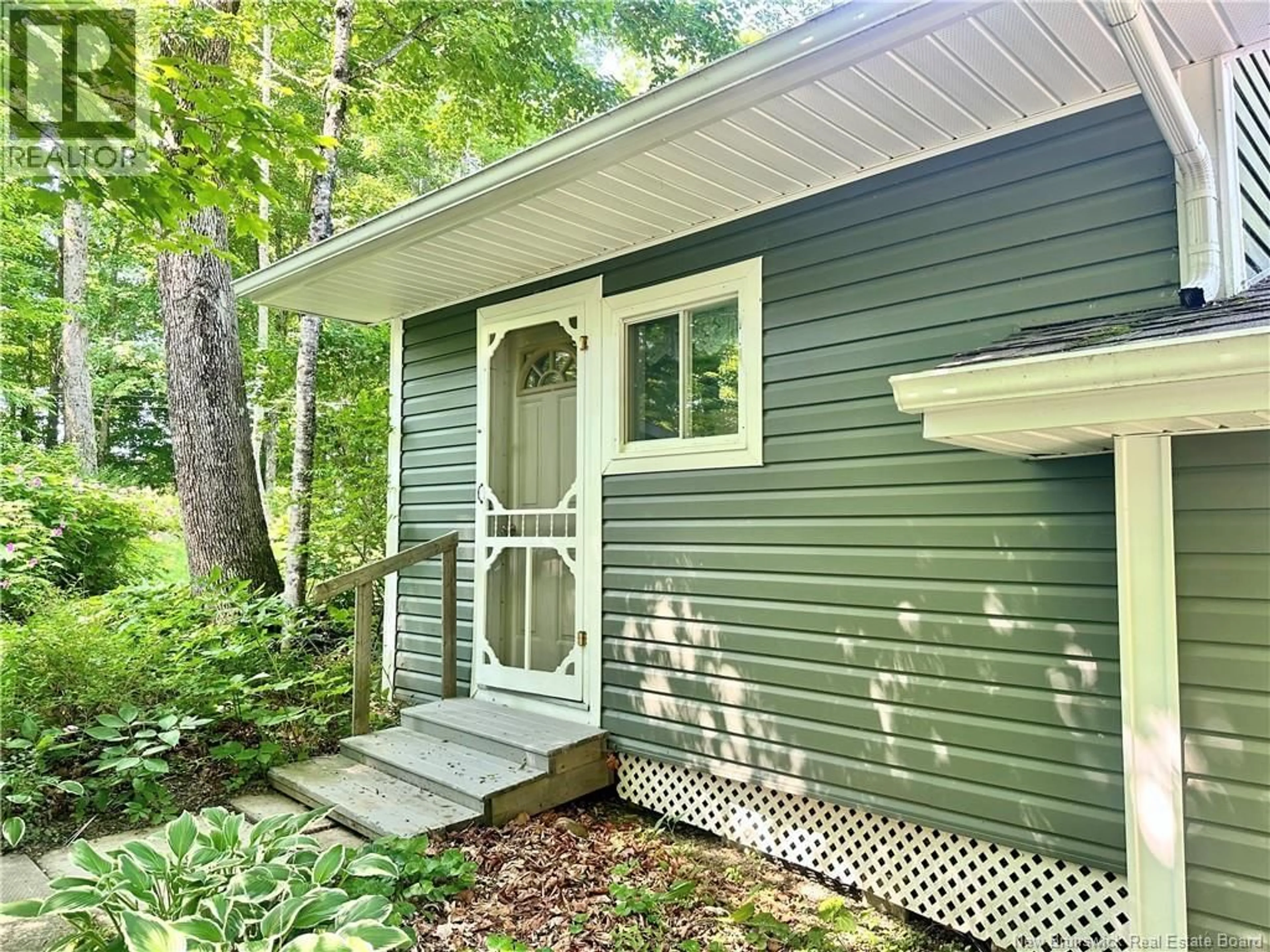 Home with vinyl exterior material, street for 360 ROUTE 190, Carlingford New Brunswick E7H4J2